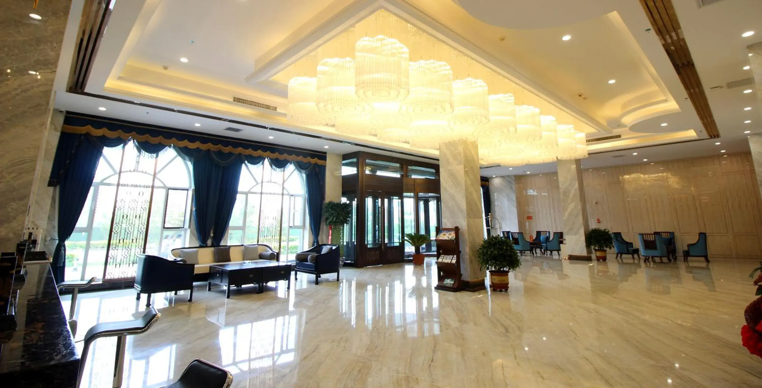 Lobby or reception in Zhangye KAI RUI Hotel Lobby or reception in Zhangye KAI RUI Hotel
