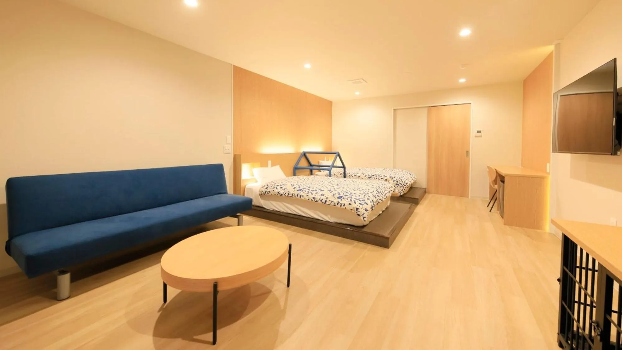 Photo of the whole room, Bed in Yururi Nishiizu
