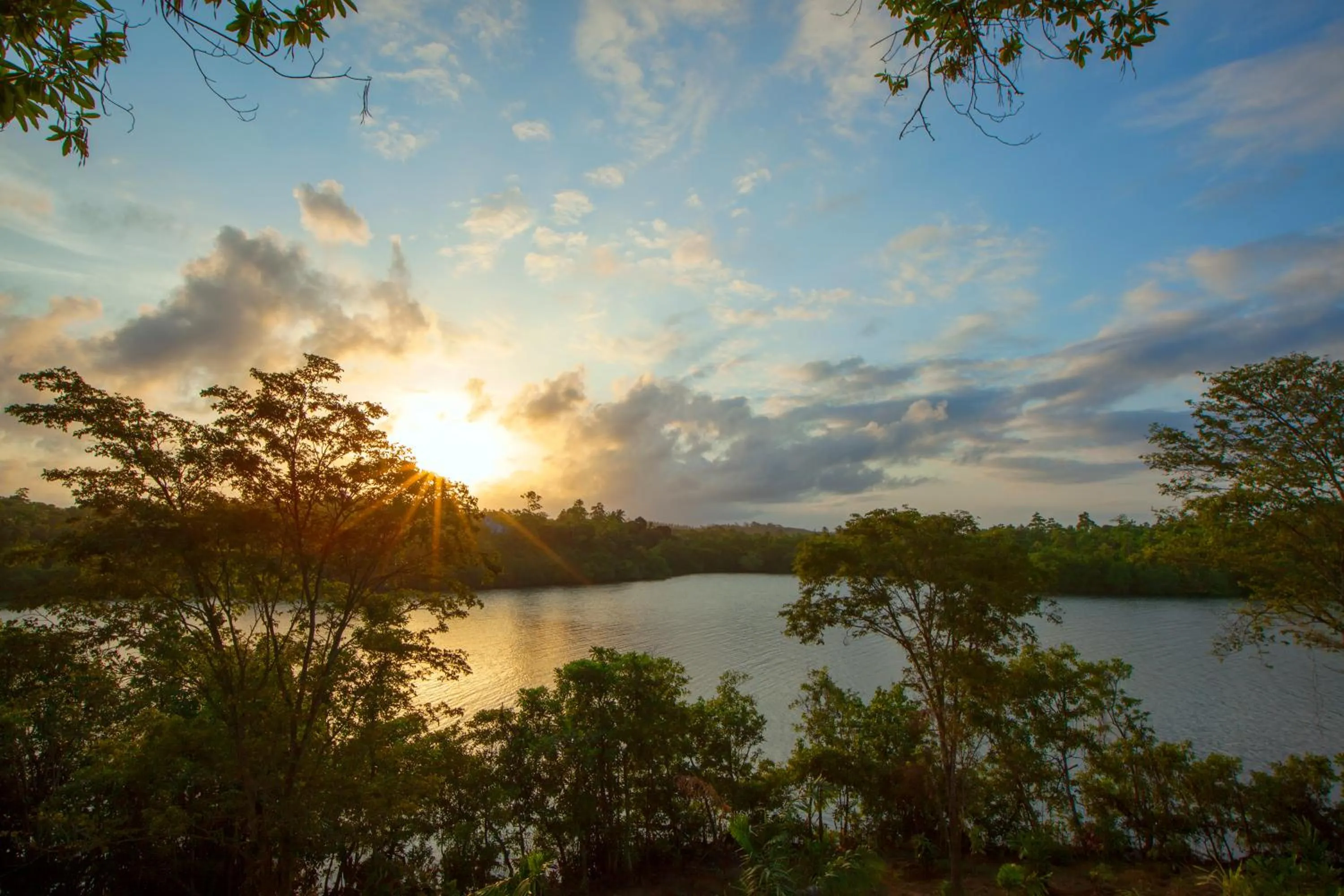 Lake view in Tri Ahangama