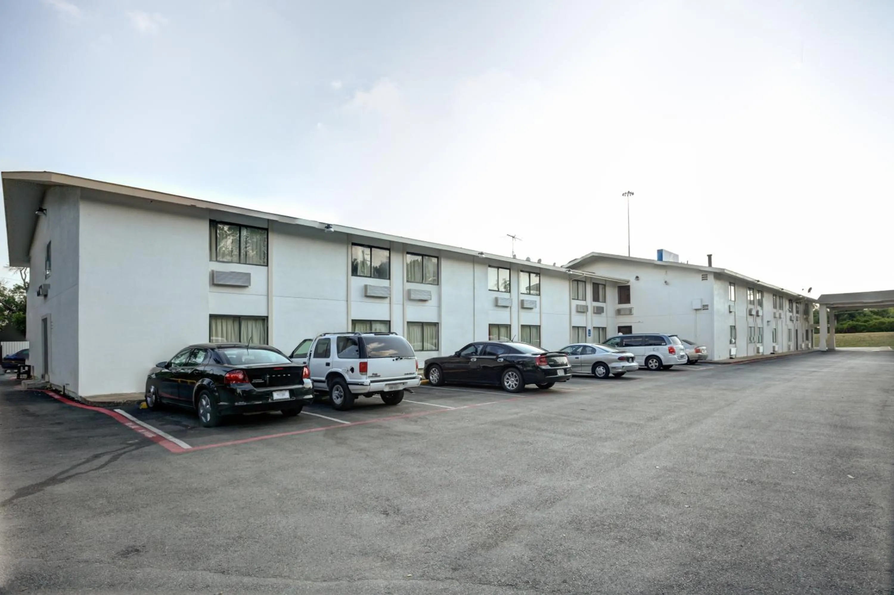Facade/entrance in Motel 6-Dallas, TX - South