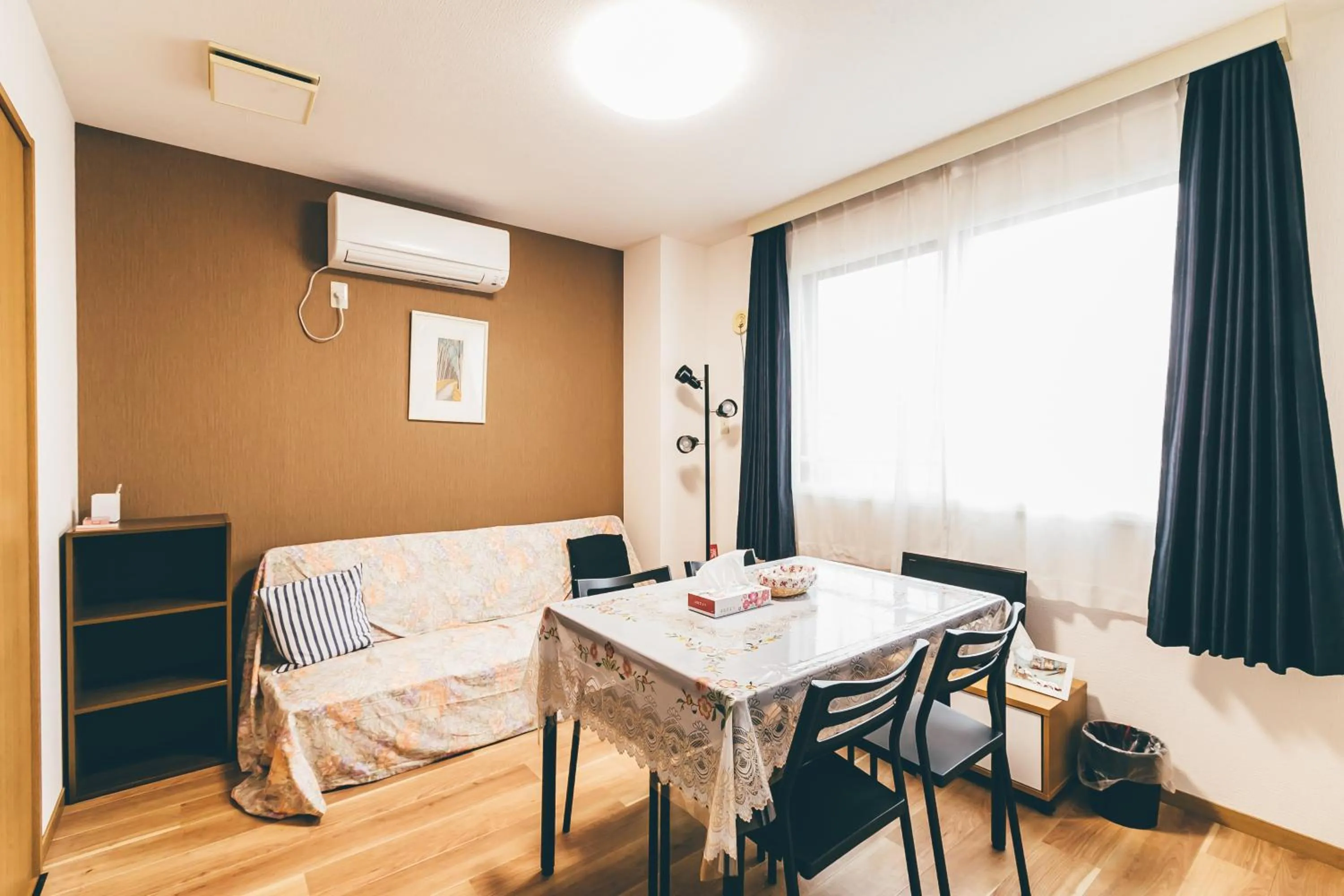 Living room, Bed in STAY IN OTARU