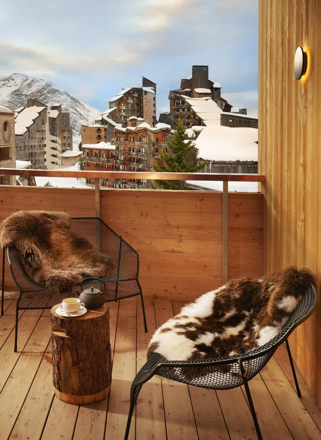 Balcony/Terrace in Hôtel MiL8