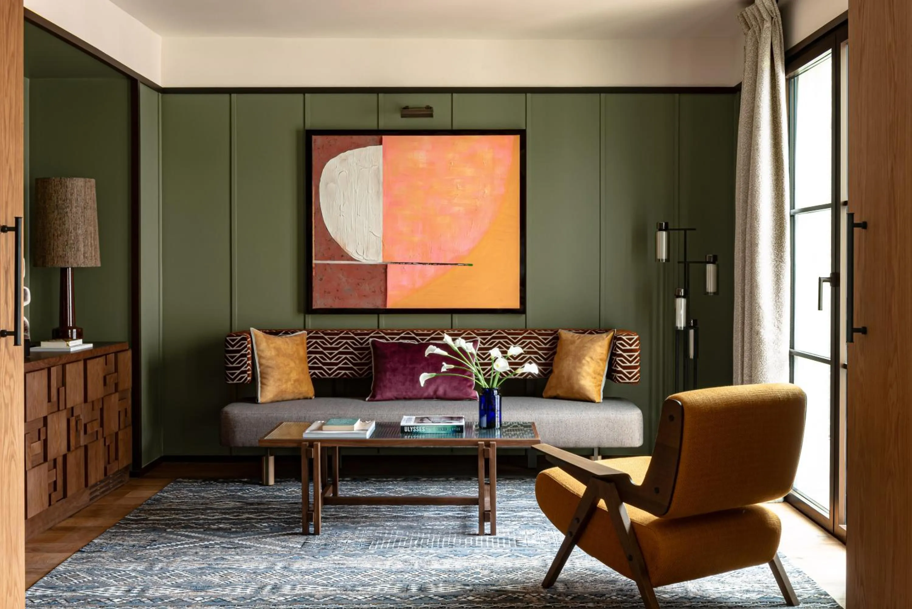 Seating area in Norman Paris Hôtel & Spa