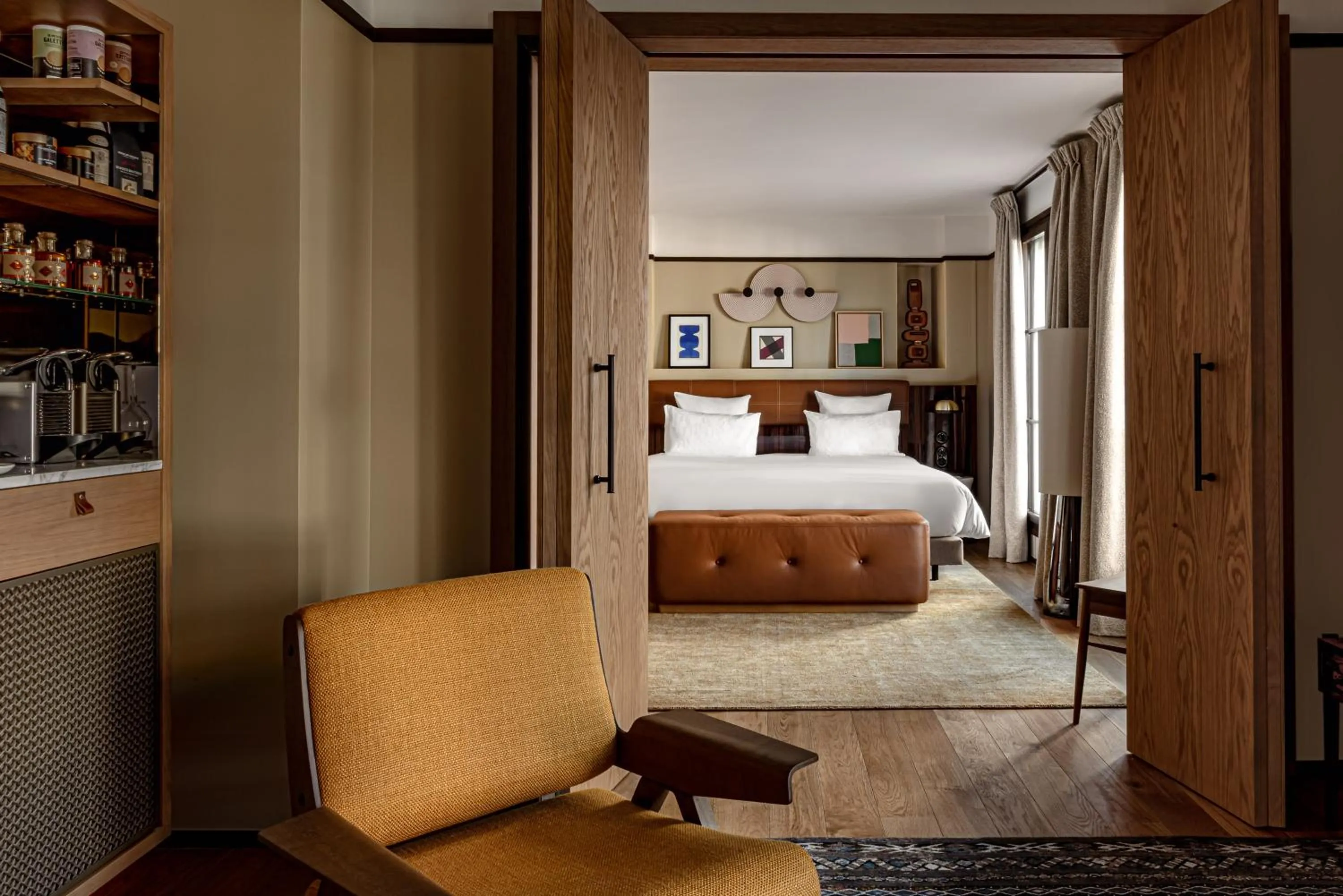 Living room in Norman Paris Hôtel & Spa