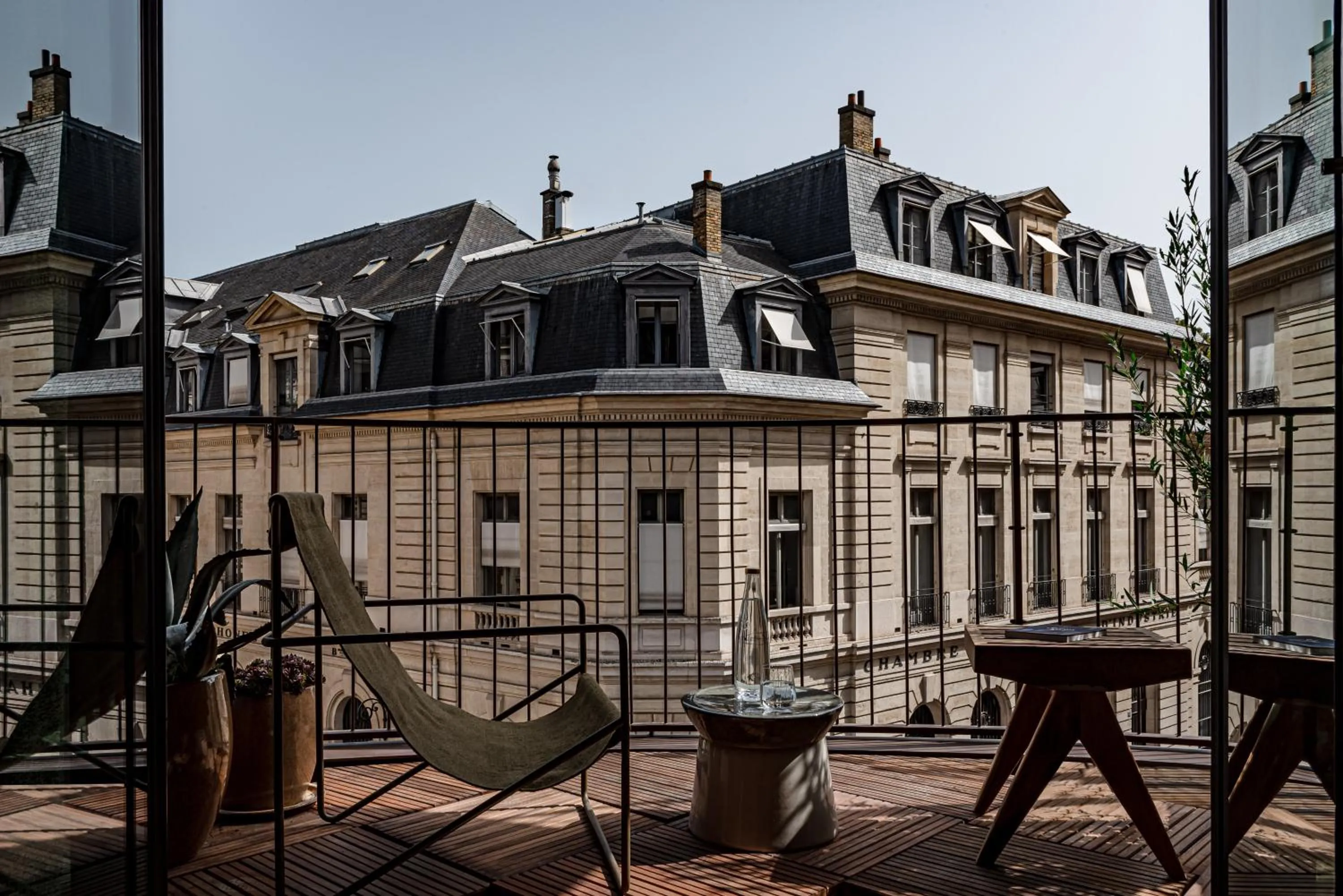 Balcony/Terrace in Norman Paris Hôtel & Spa