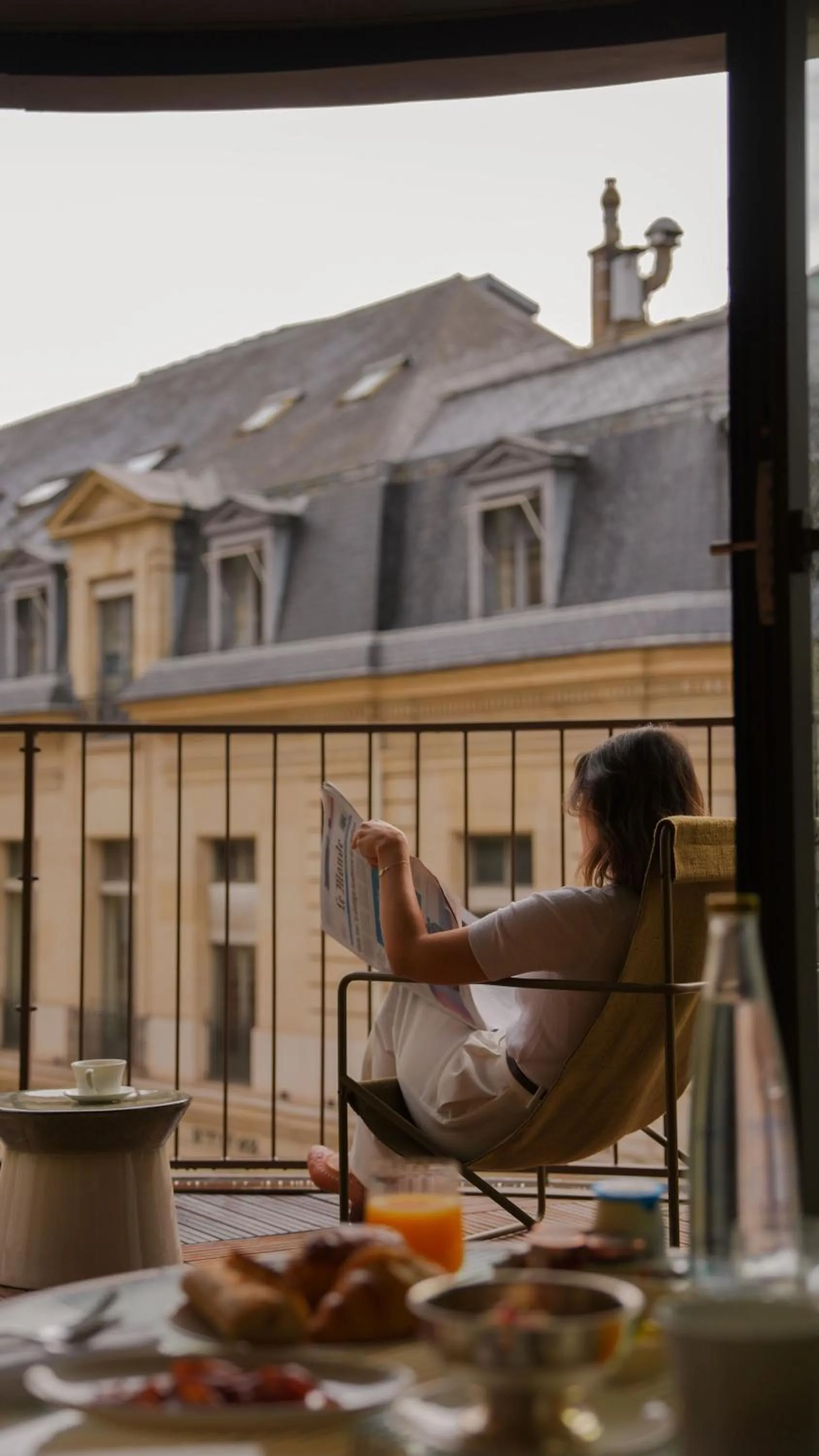 Balcony/Terrace in Norman Paris Hôtel & Spa