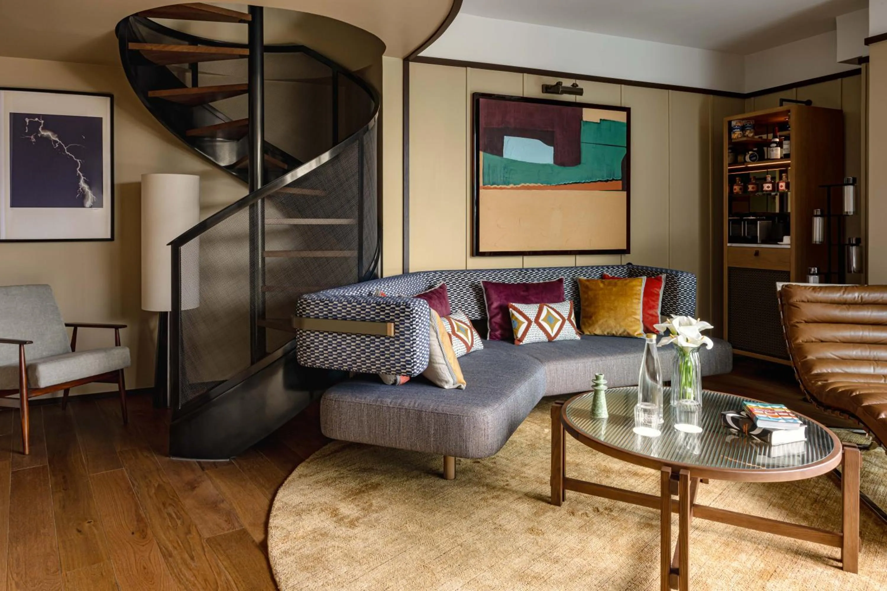 Living room in Norman Paris Hôtel & Spa