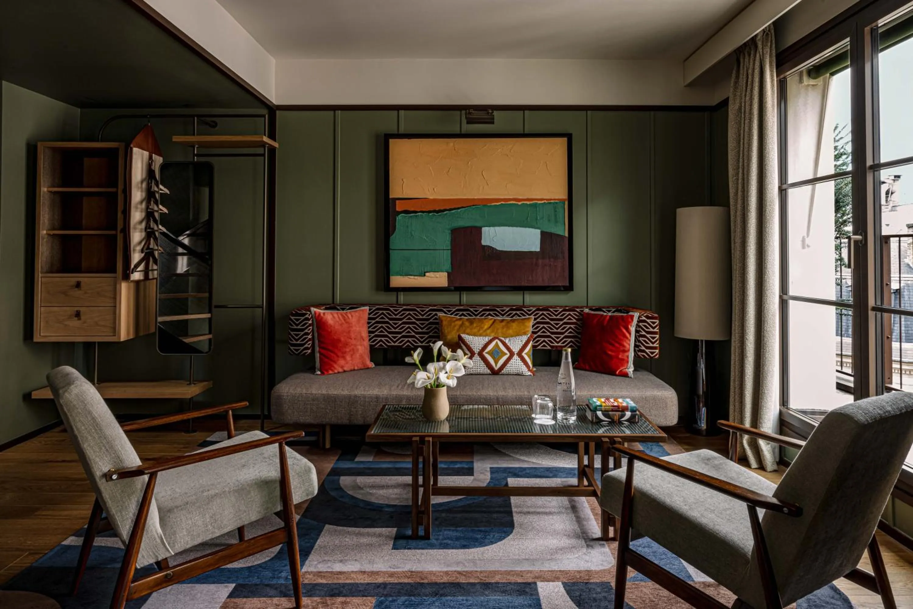 Living room in Norman Paris Hôtel & Spa