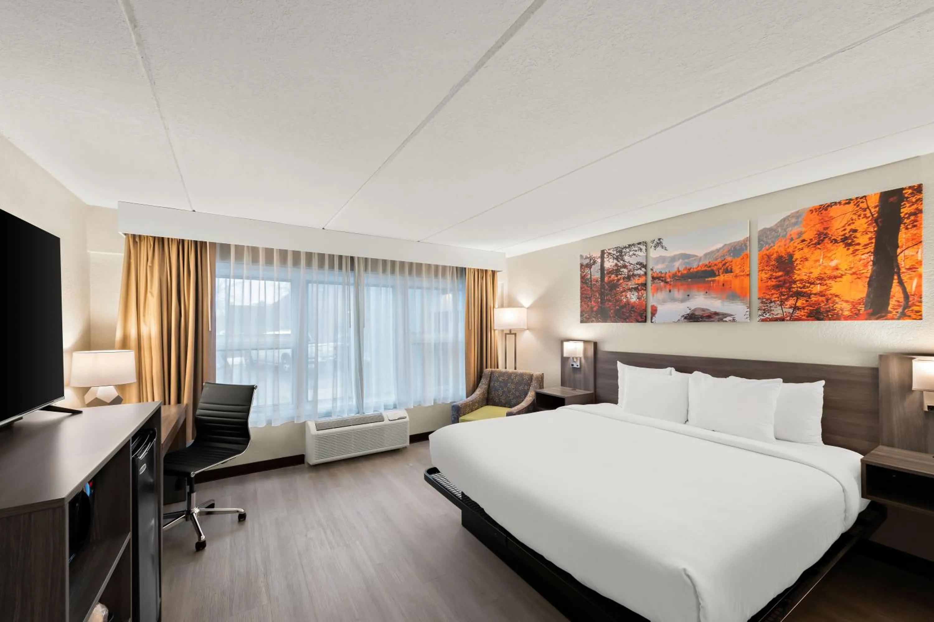 Bed in Clarion Pointe Rhinelander Downtown