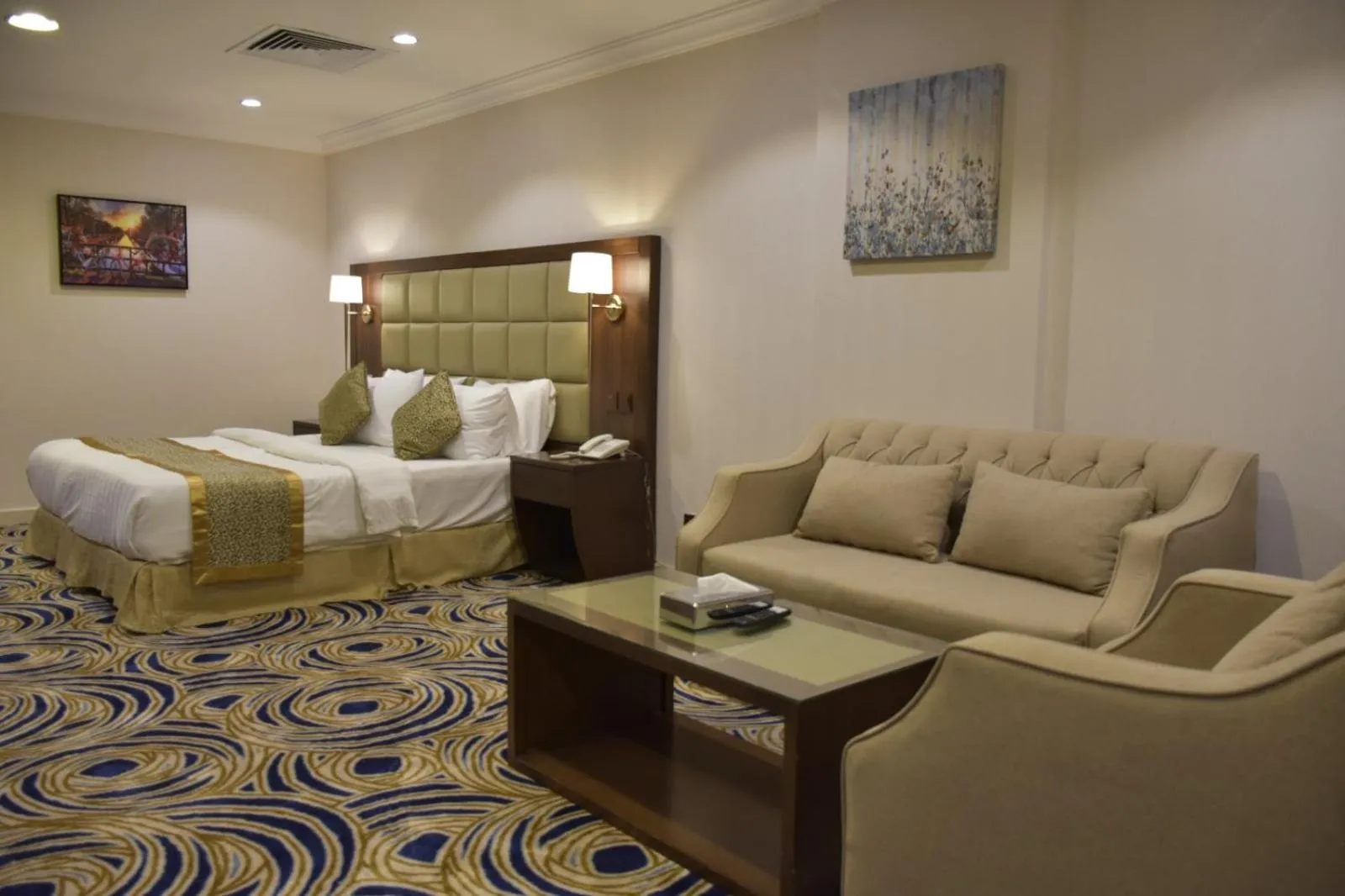 Bed in Al Jury Serviced Apartments