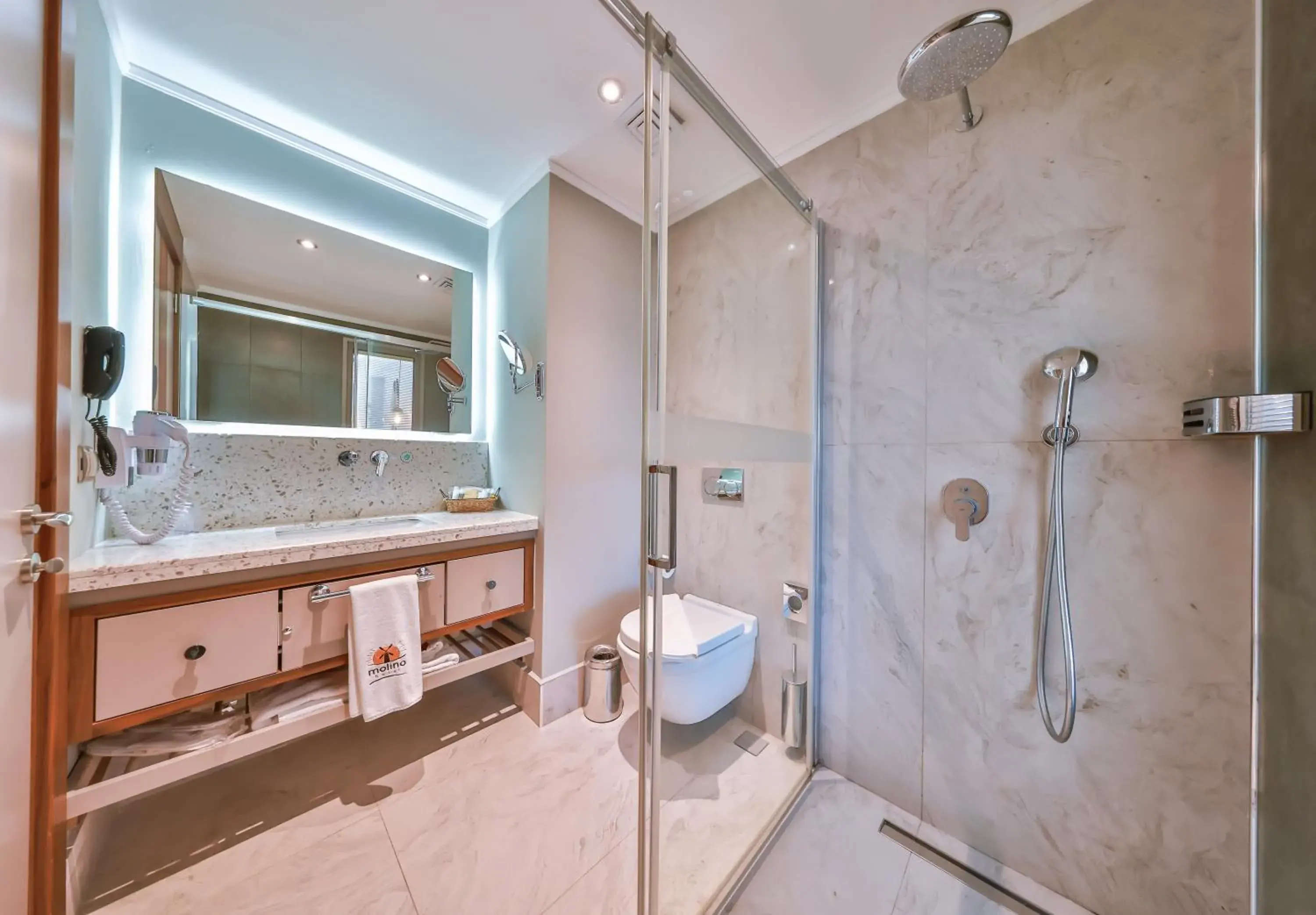 Bathroom in Molino Hotel Bathroom in Molino Hotel