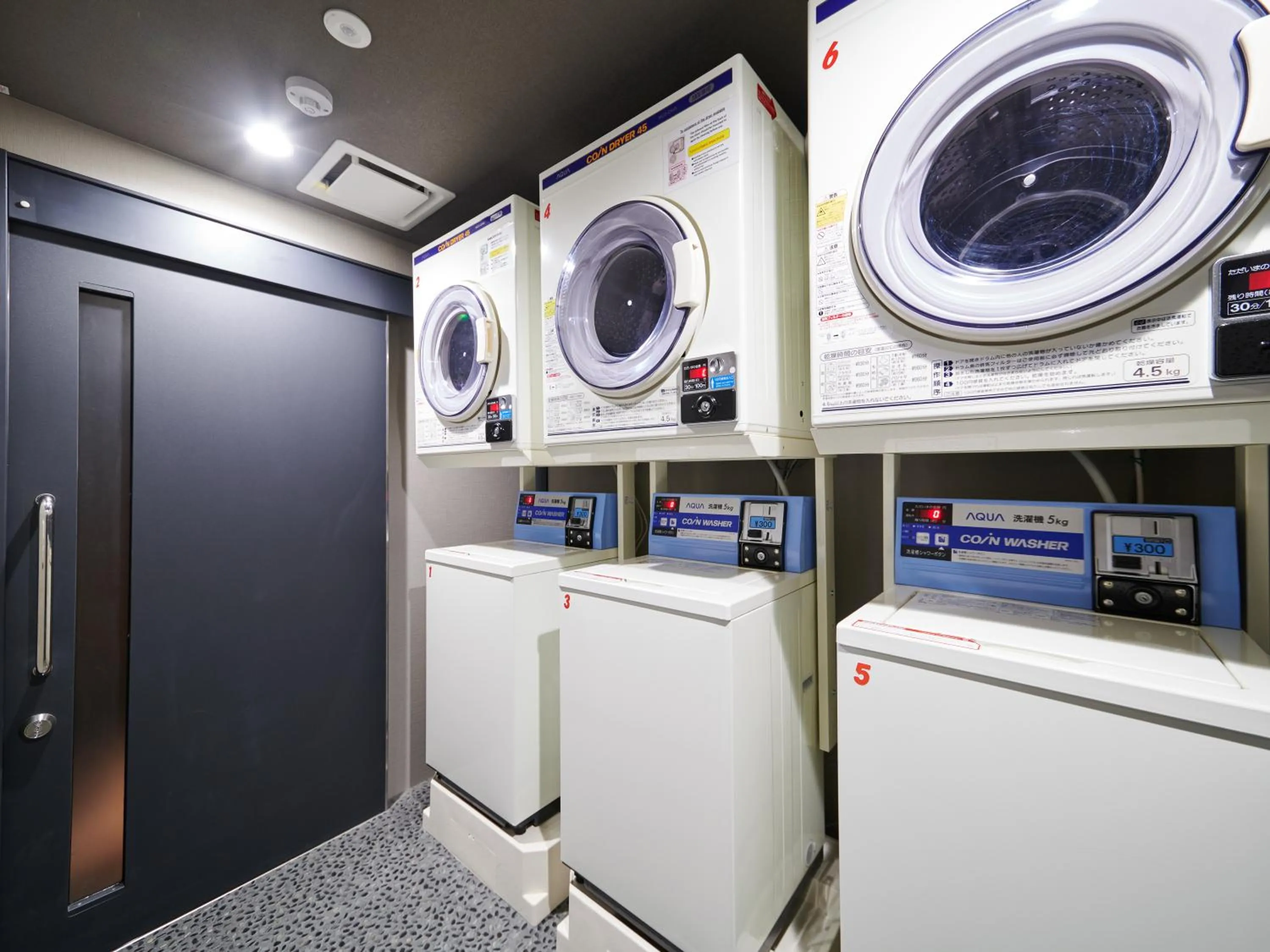 Area and facilities in MIMARU Kyoto Kawaramachi Gojo