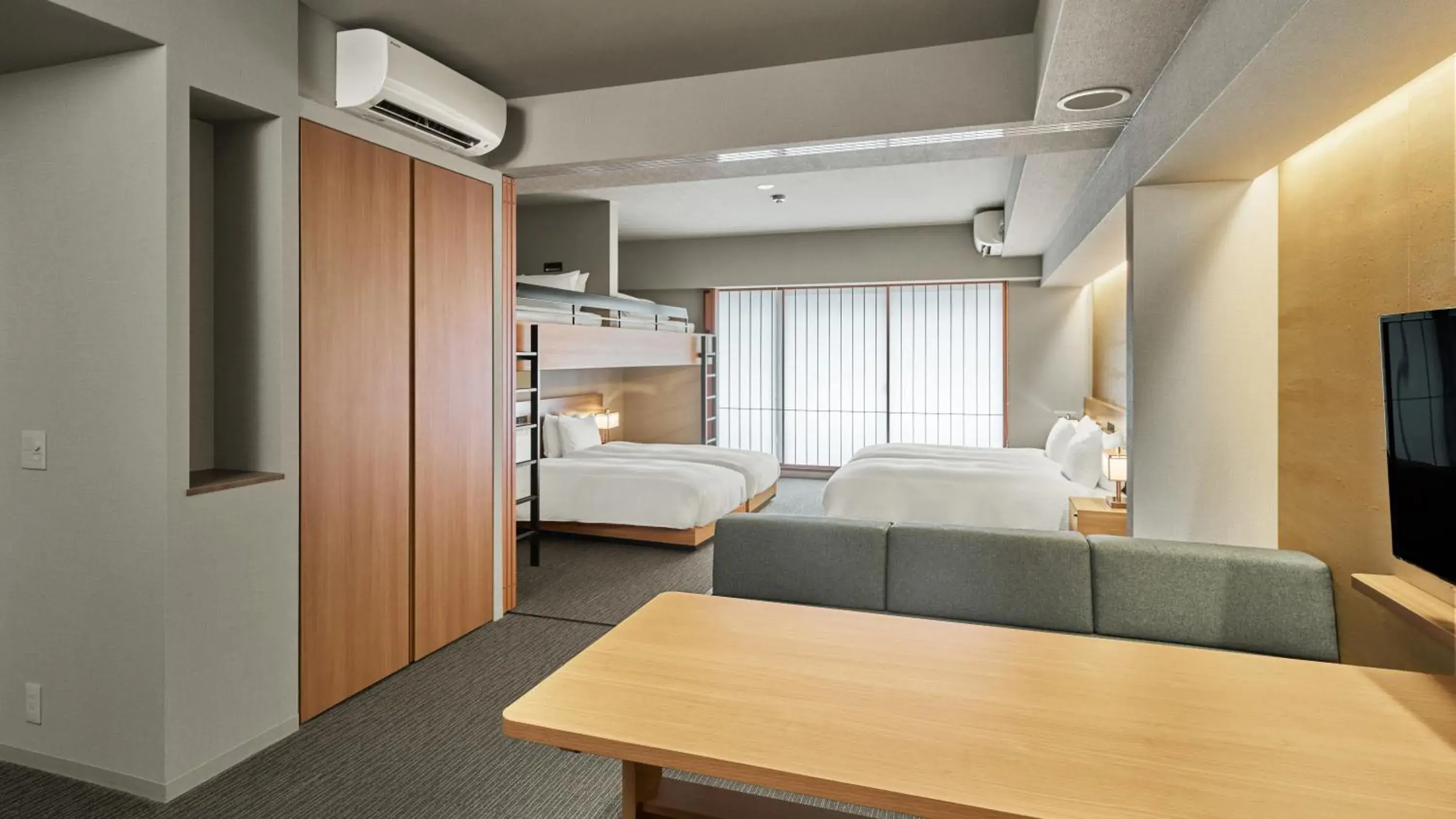 Photo of the whole room, Bed in MIMARU Kyoto Kawaramachi Gojo Photo of the whole room, Bed in MIMARU Kyoto Kawaramachi Gojo