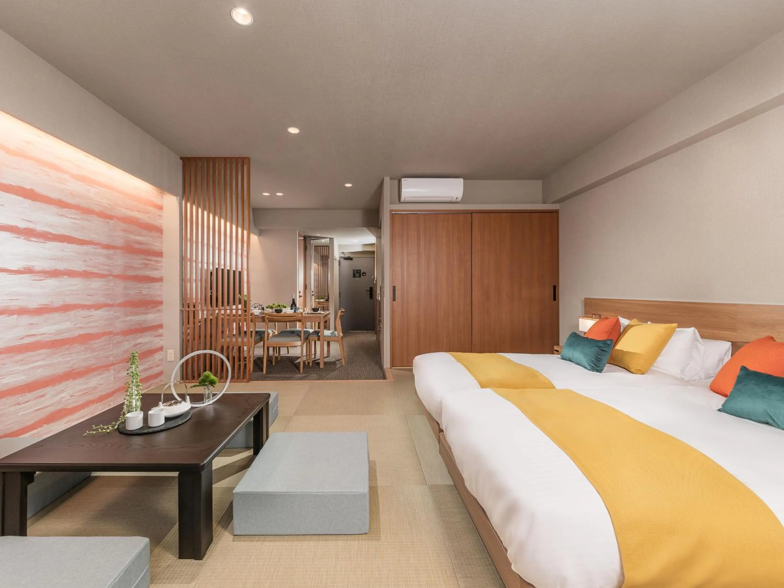 Bedroom, Bed in MIMARU Kyoto Kawaramachi Gojo