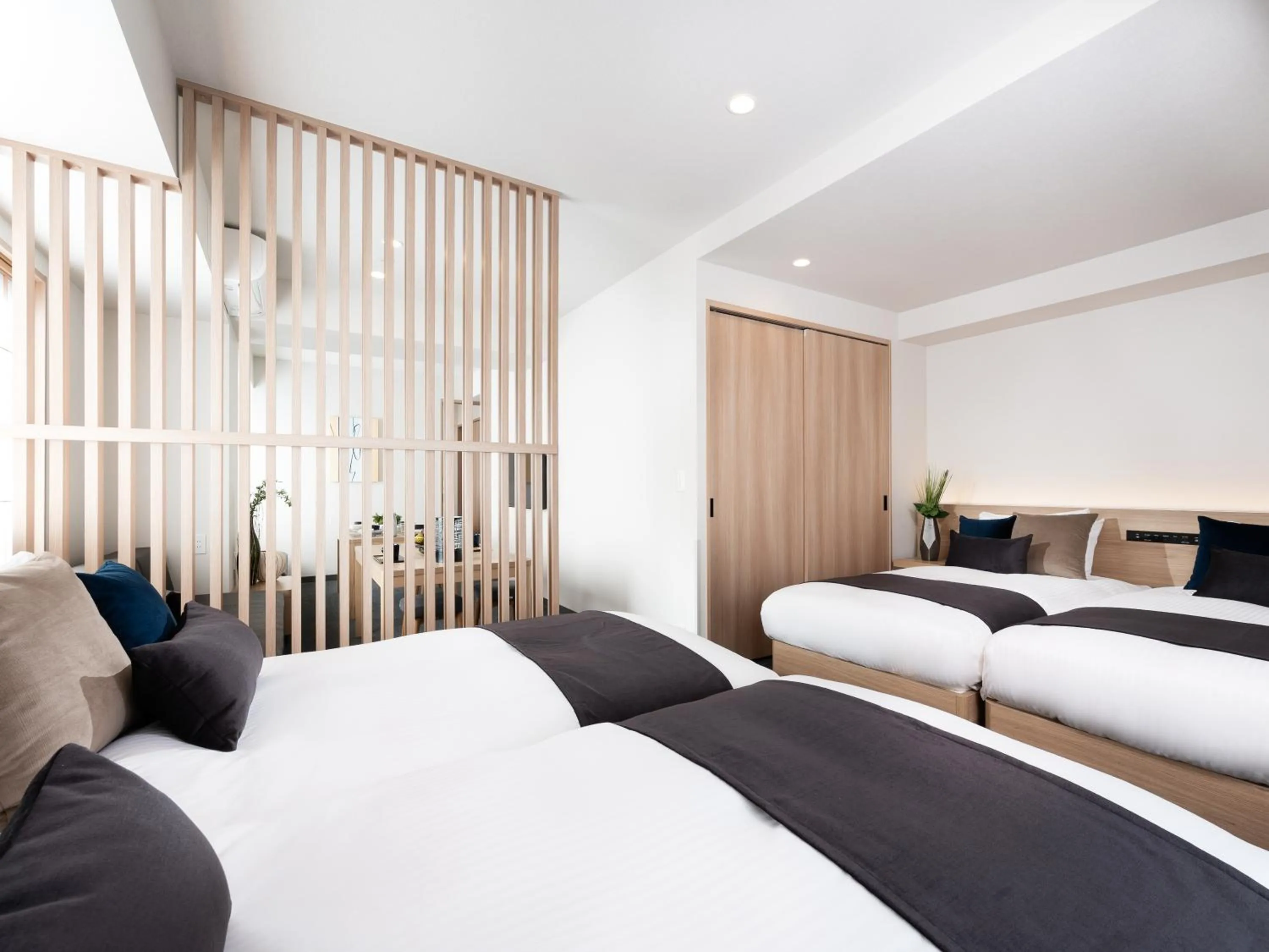 Bed in MIMARU Tokyo Ueno Okachimachi