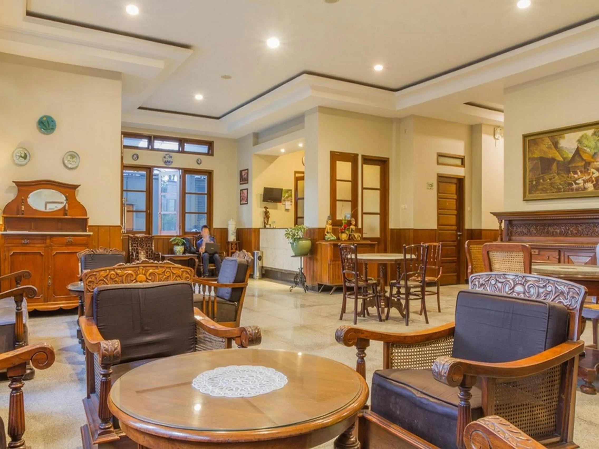 Lobby or reception in RedDoorz near Simpang Dago 2