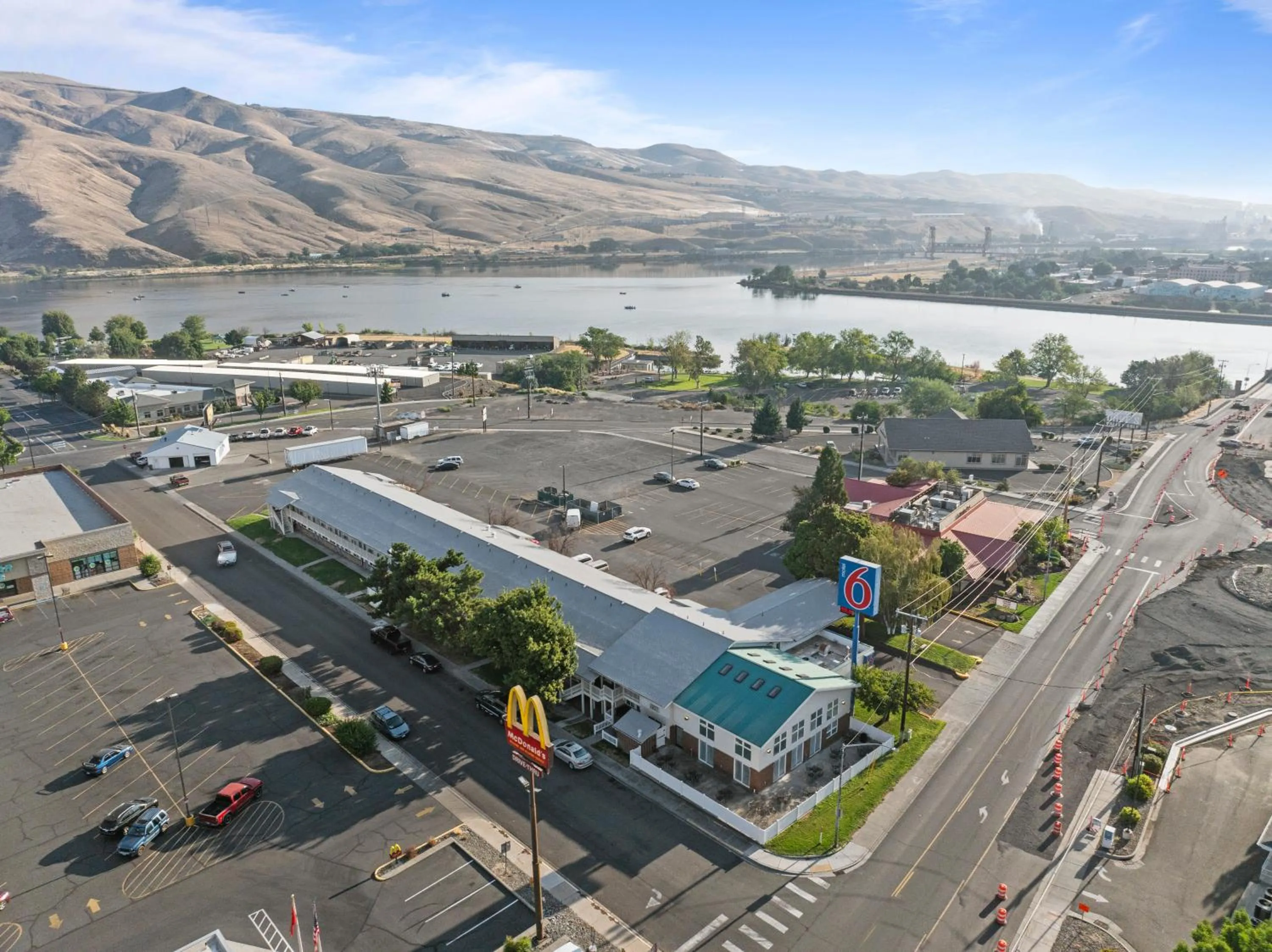 Bird's eye view in Motel 6 Clarkston WA