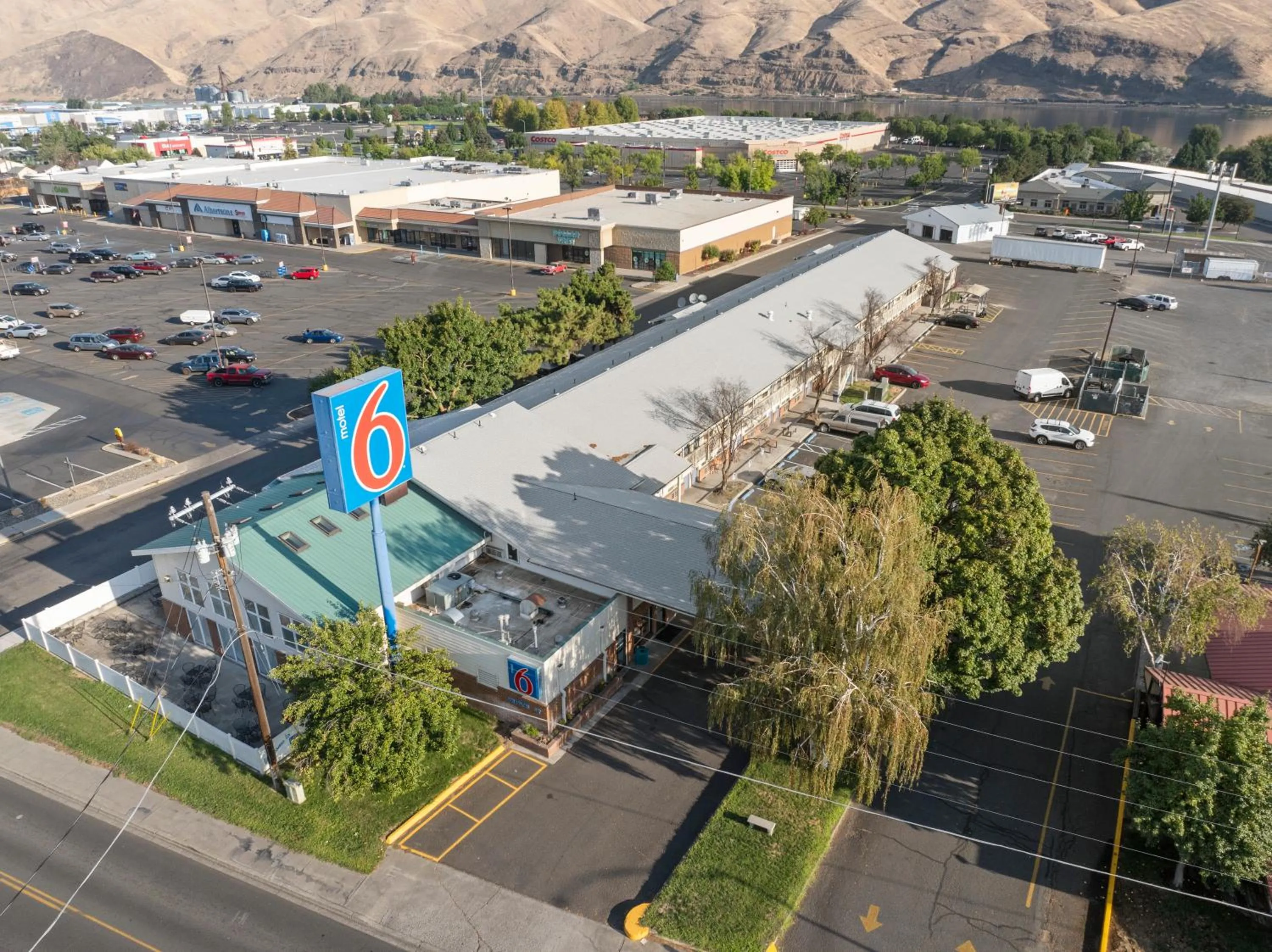 Bird's eye view in Motel 6 Clarkston WA