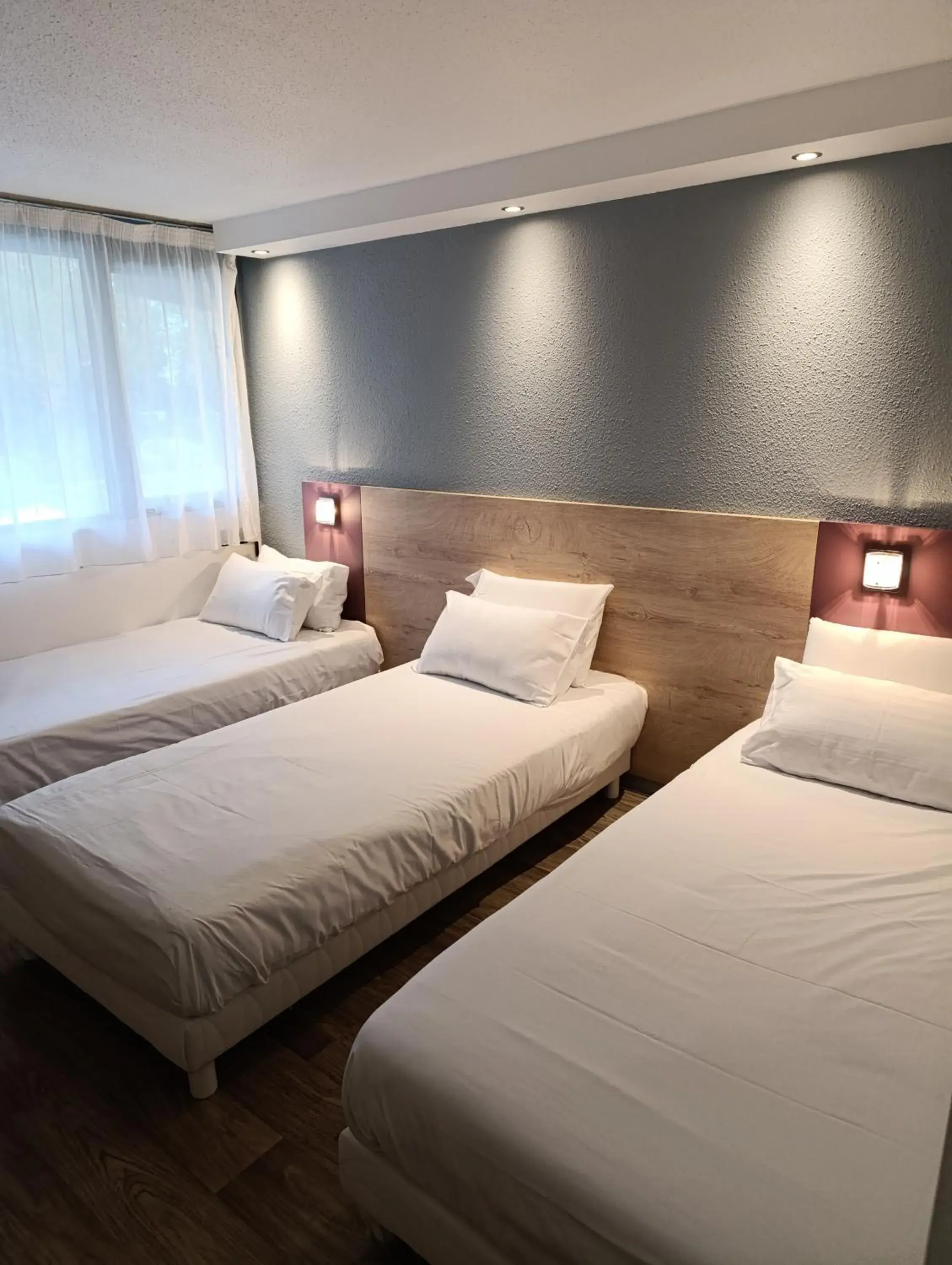 Bed in Kyriad Meaux Sud Nanteuil Les Meaux Bed in Kyriad Meaux Sud Nanteuil Les Meaux