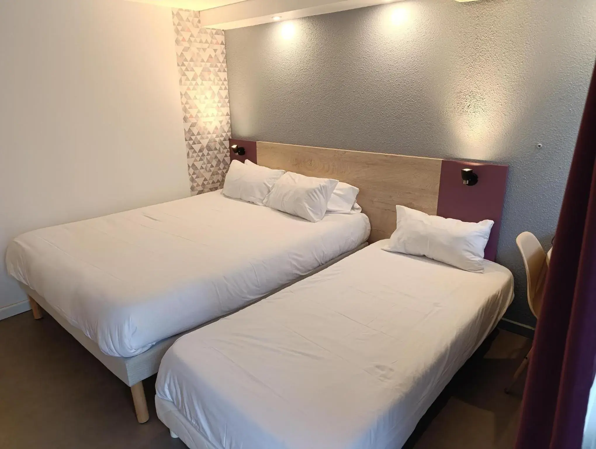 Bed in Kyriad Meaux Sud Nanteuil Les Meaux Bed in Kyriad Meaux Sud Nanteuil Les Meaux