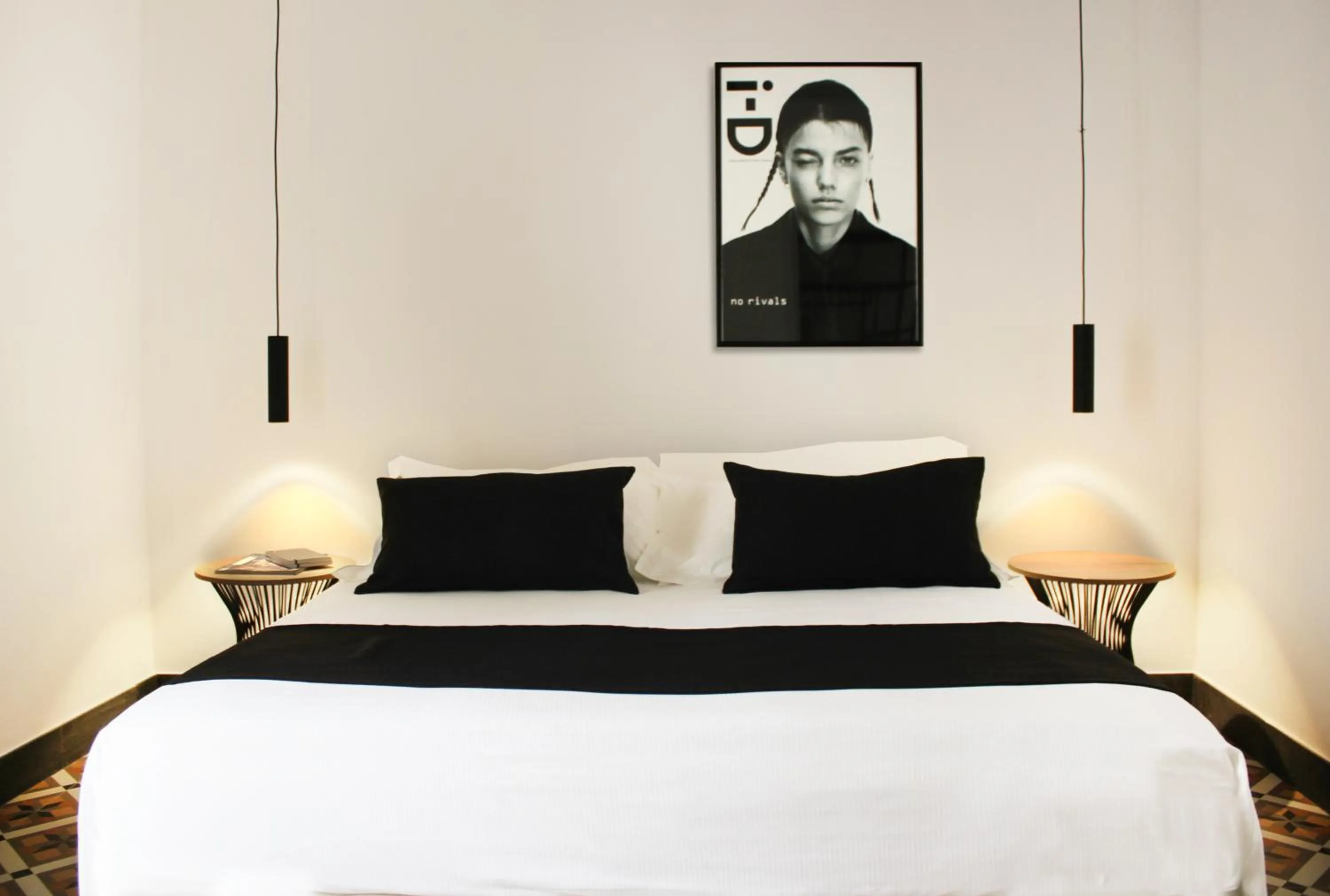 Bed in Isabella di Castiglia Apartments