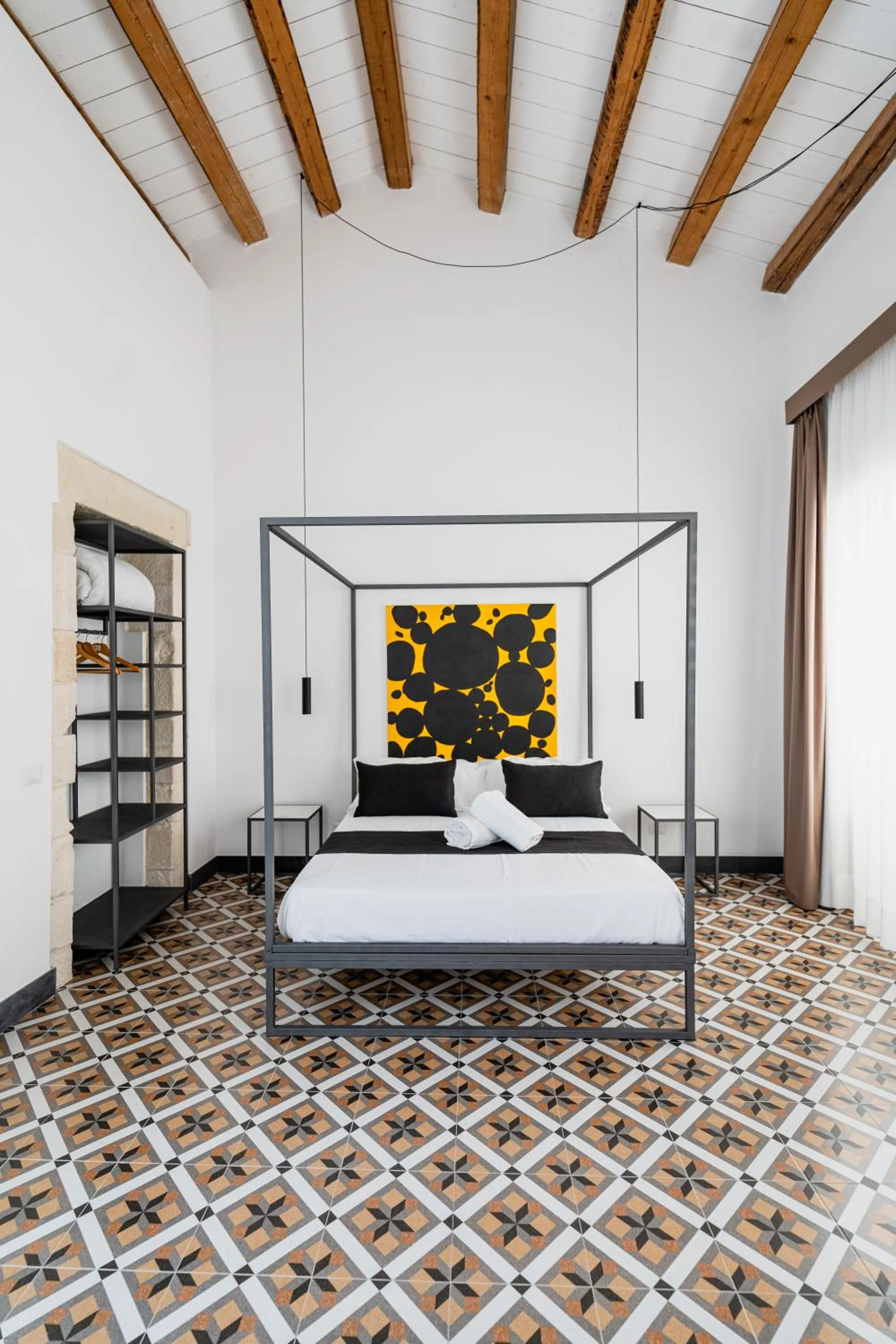 Bedroom, Bed in Isabella di Castiglia Apartments