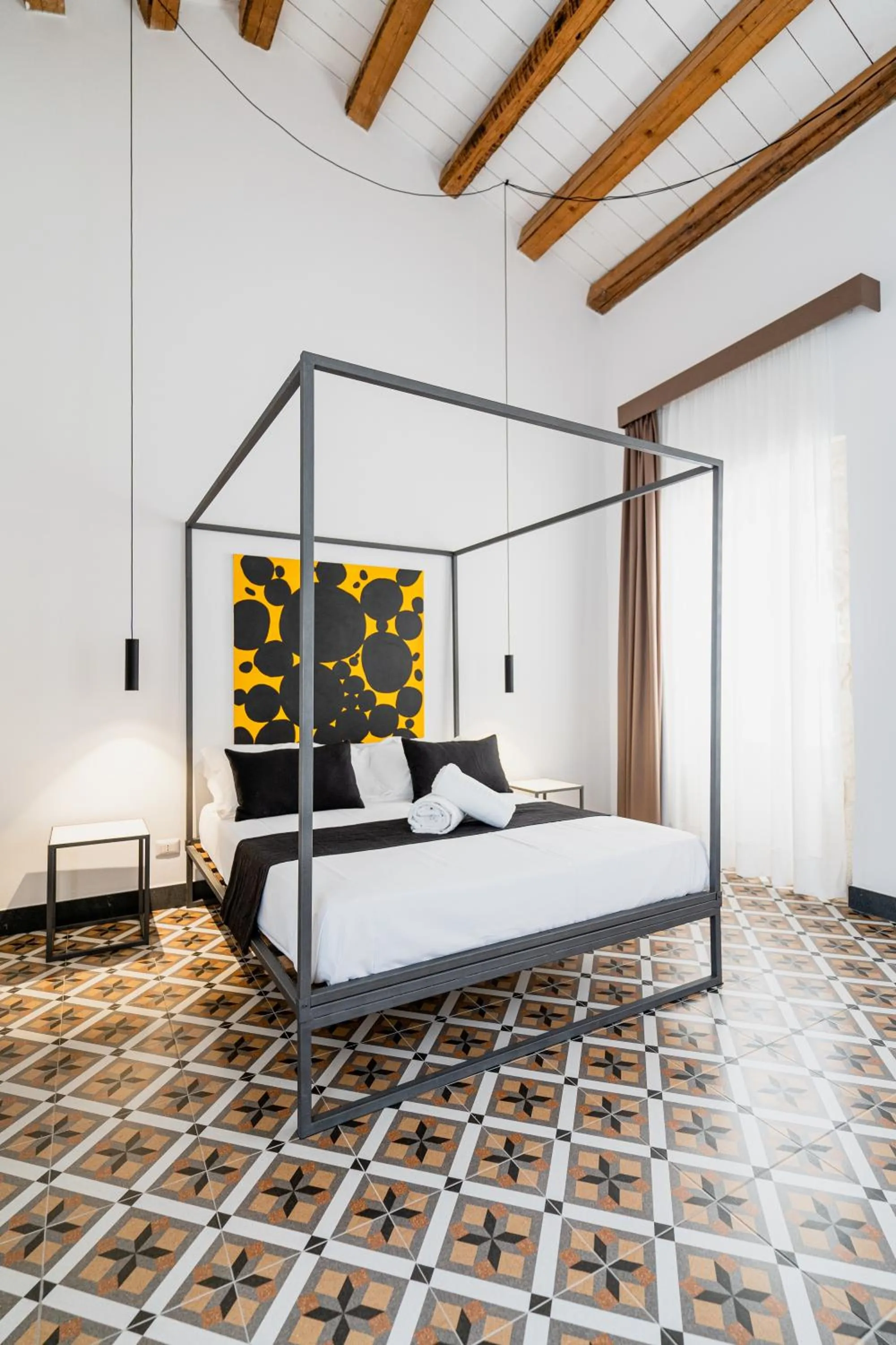 Bedroom, Bed in Isabella di Castiglia Apartments