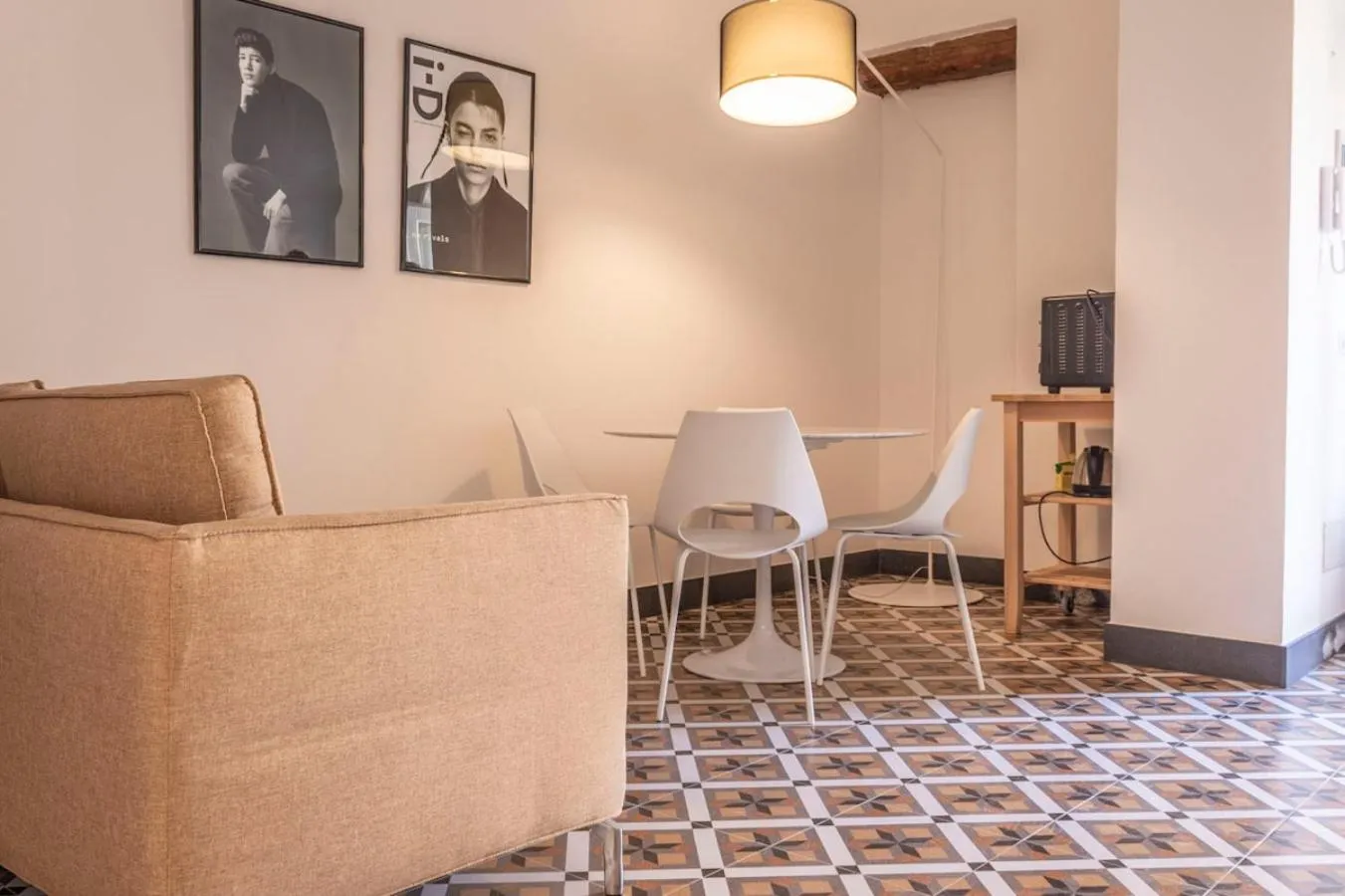 Decorative detail in Isabella di Castiglia Apartments