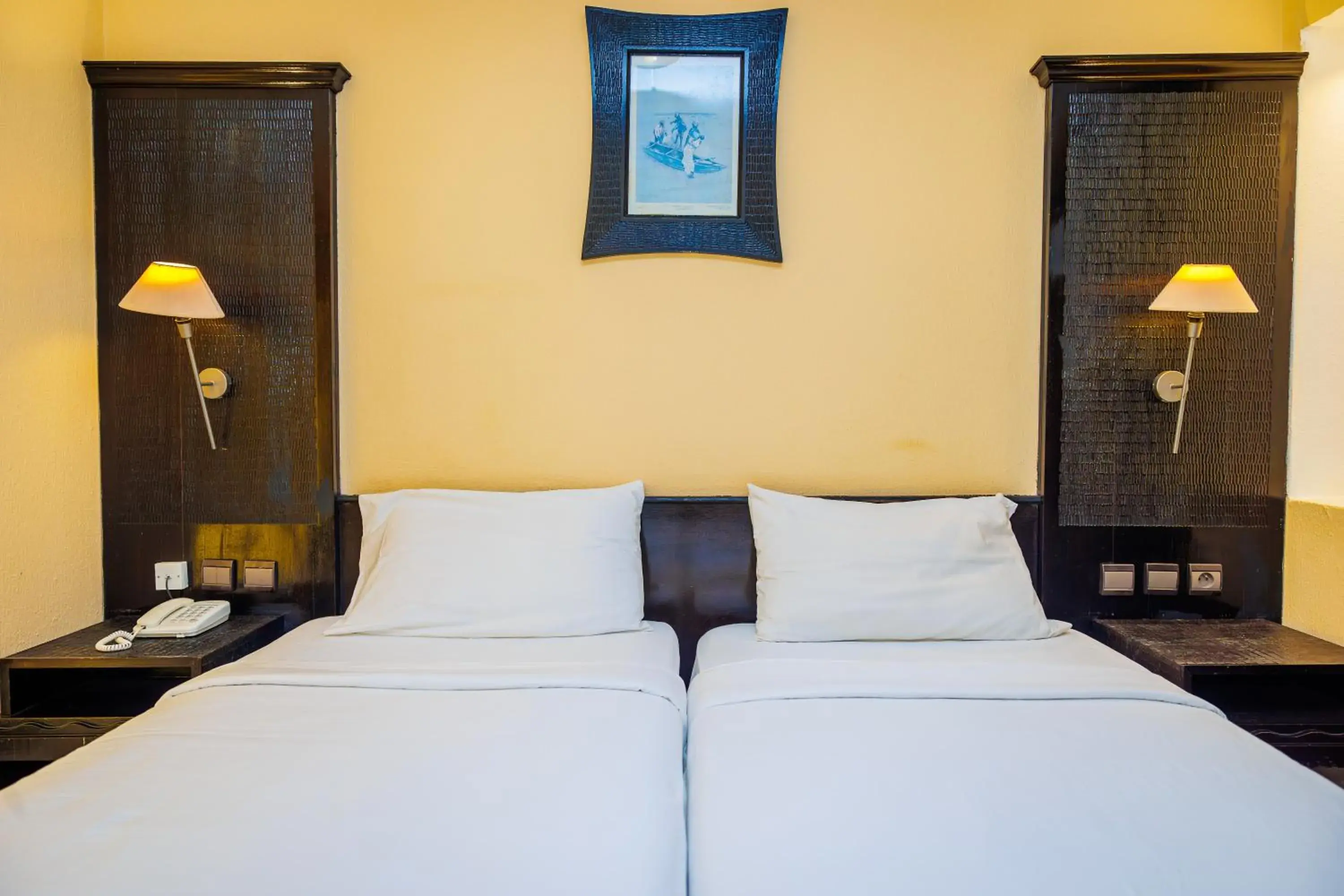 Bed in Senegambia Beach Hotel Bed in Senegambia Beach Hotel