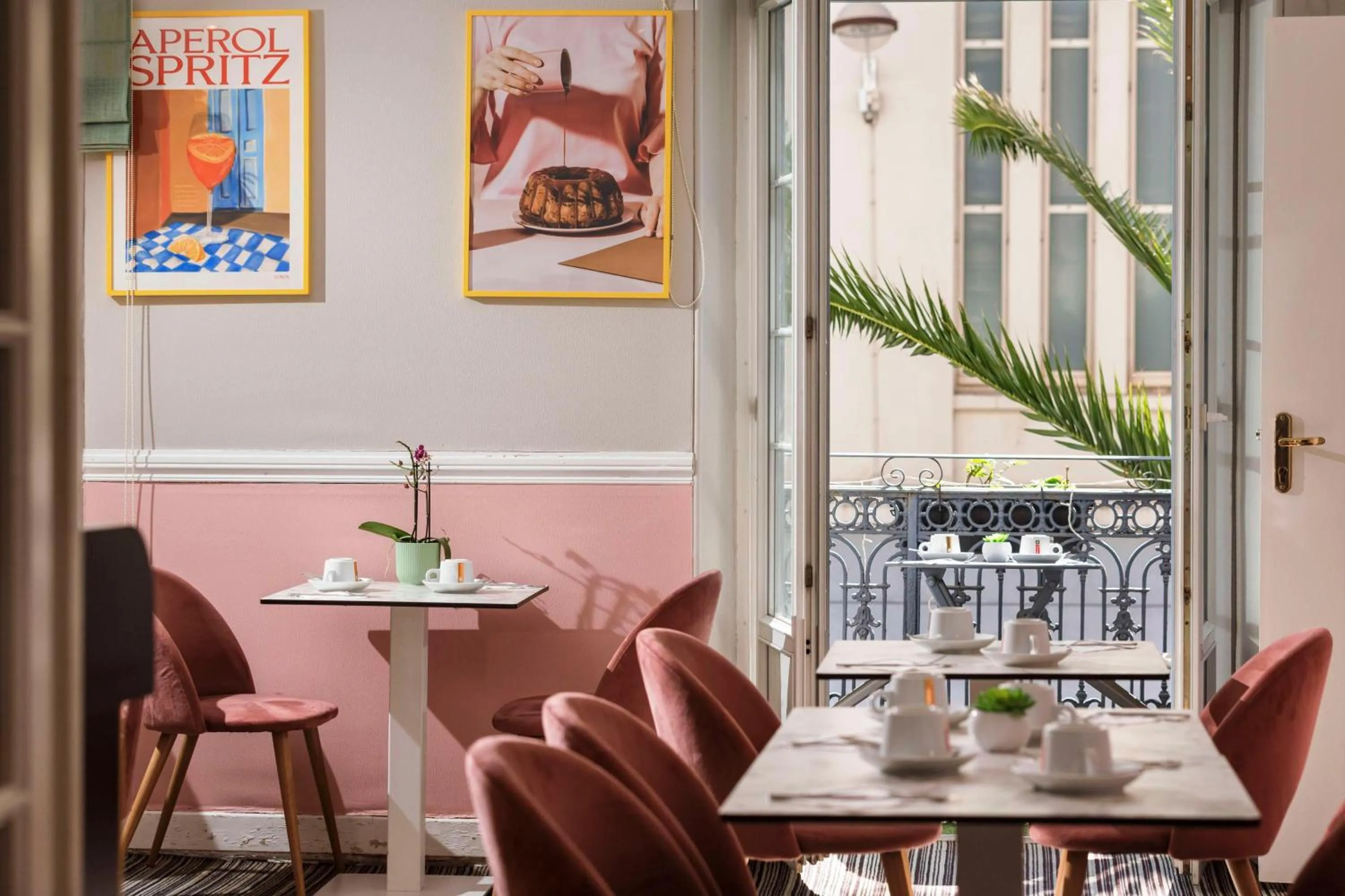 Breakfast in Best Western Hotel Lakmi Nice