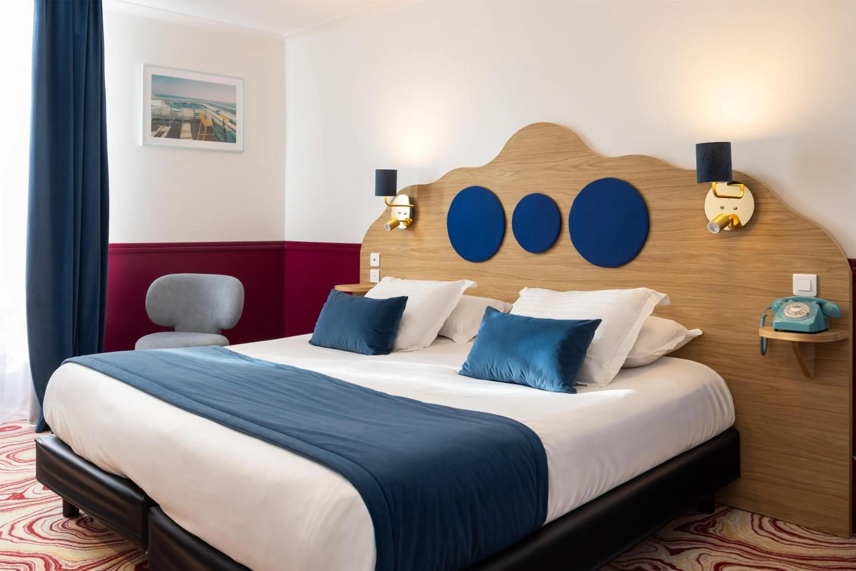 Bedroom, Bed in Best Western Hotel Lakmi Nice