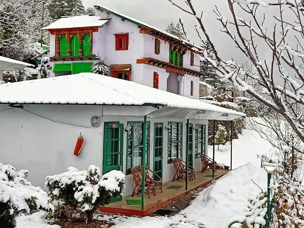 Winter in Himalayan High, Auli, By Himalayan Eco Lodges