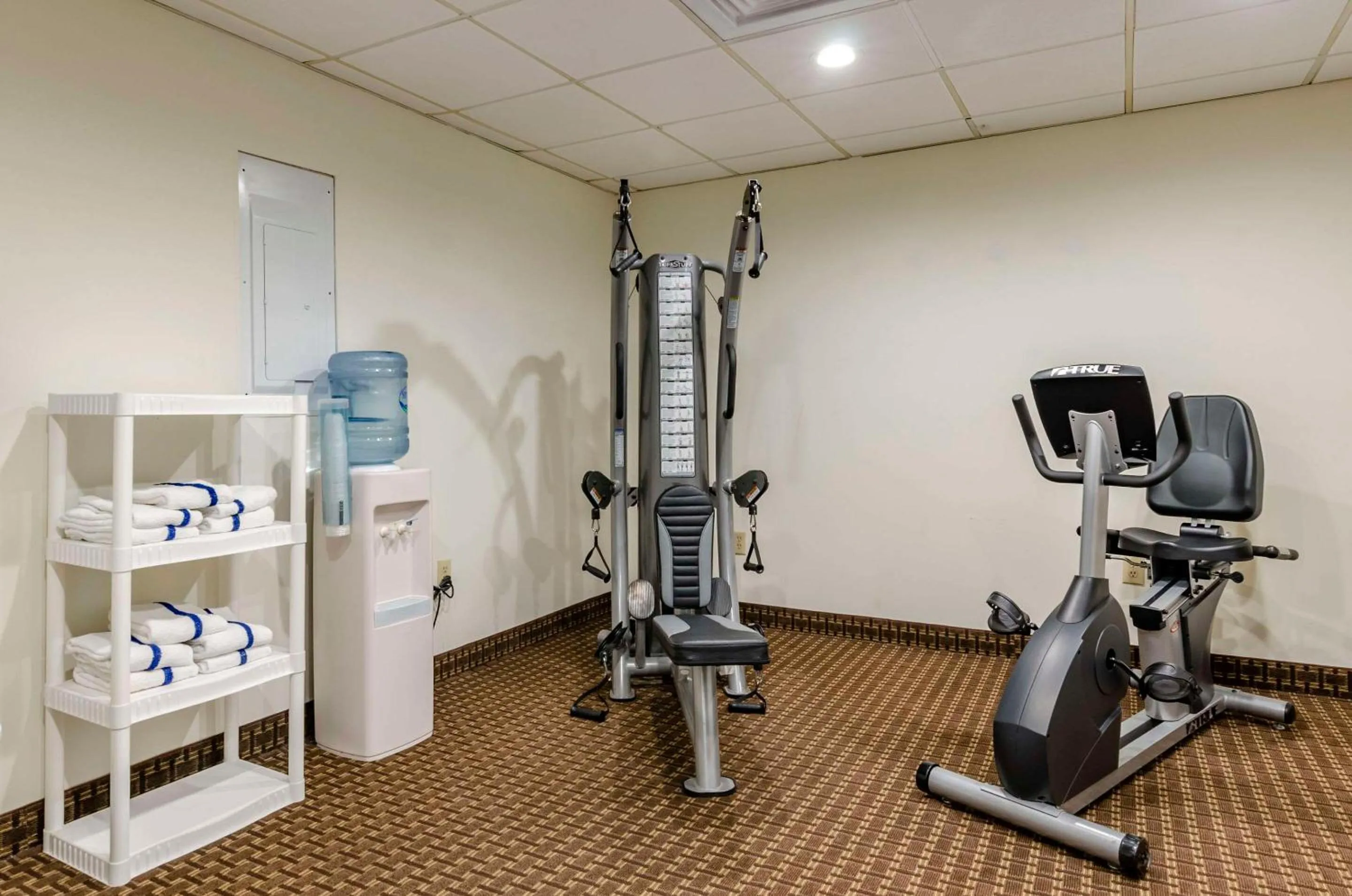 Fitness centre/facilities in Comfort Inn & Suites Raphine - Lexington near I-81 and I-64
