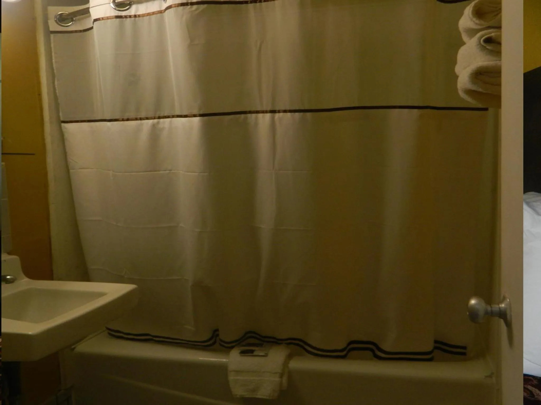 Bathroom in Freer Motel