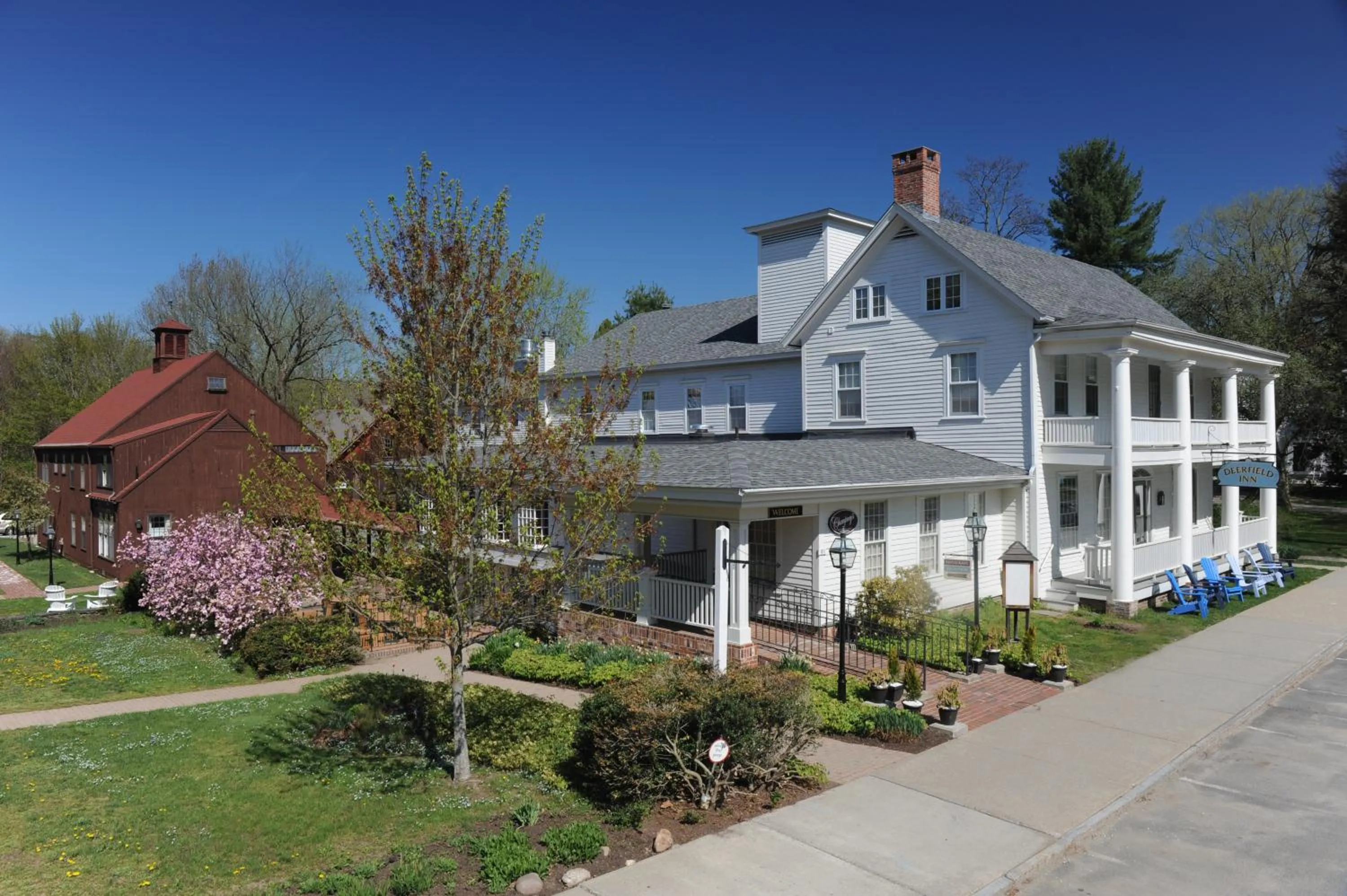 Bird's eye view in Deerfield Inn