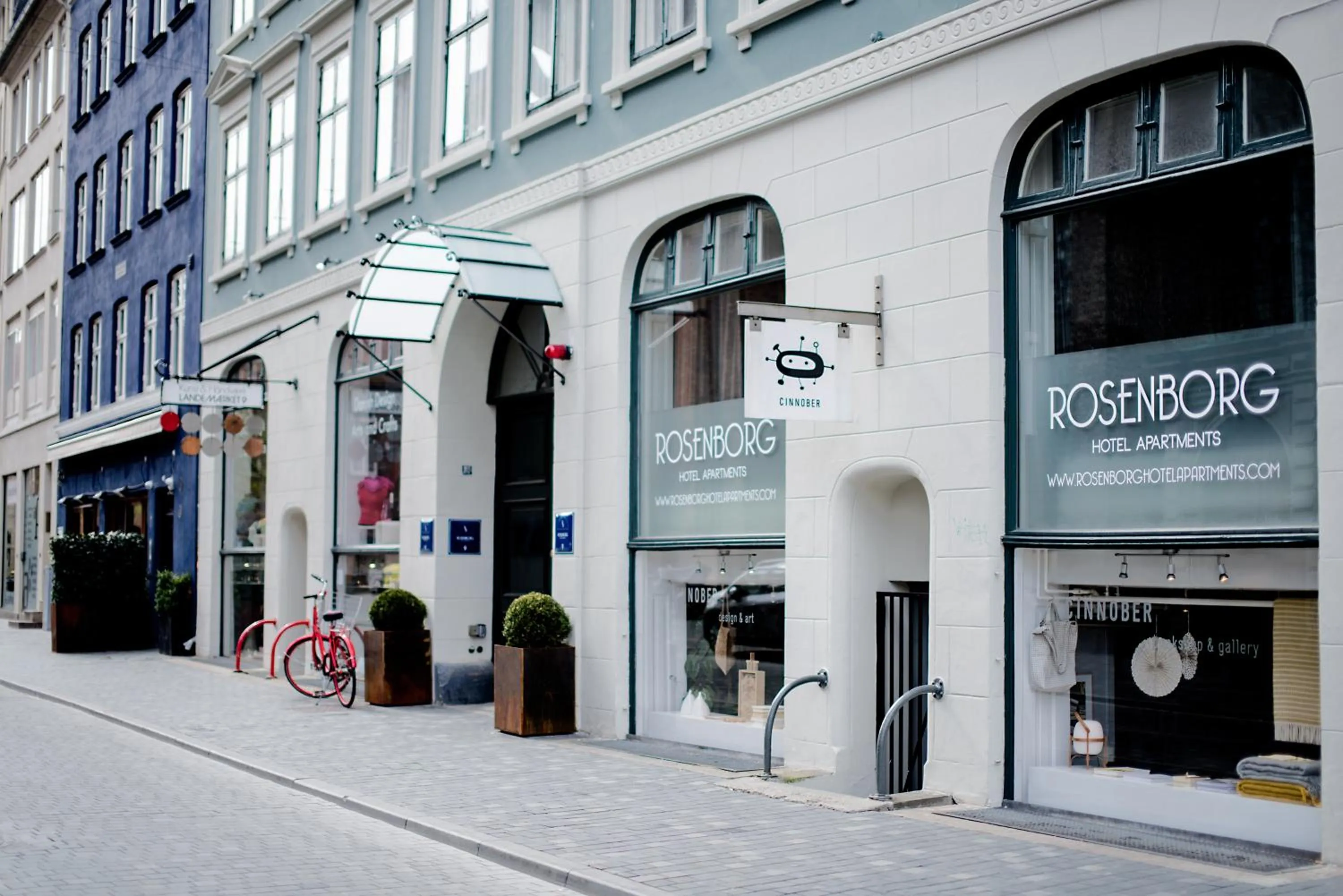 Property building in Rosenborg Hotel Apartments