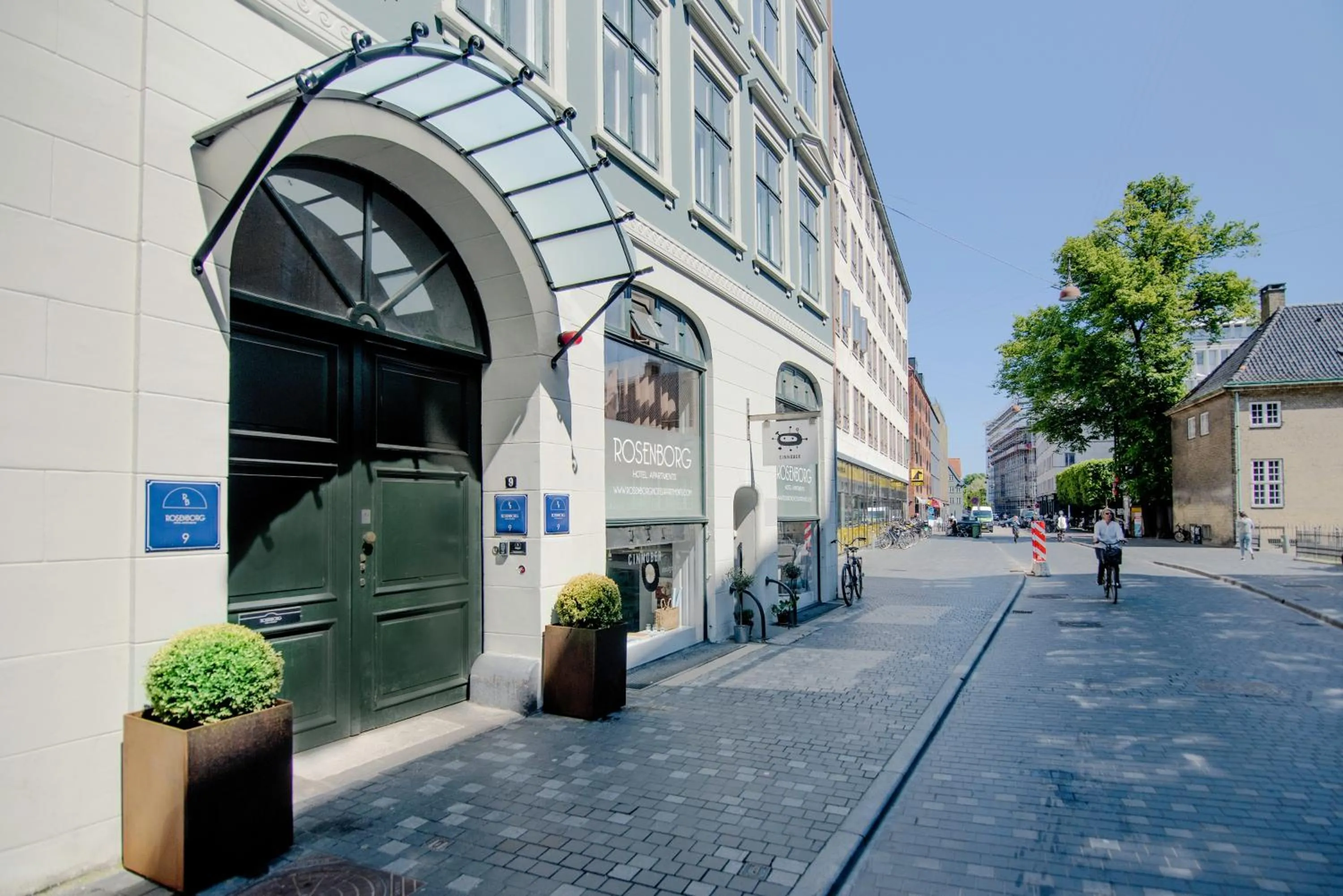 Property building in Rosenborg Hotel Apartments
