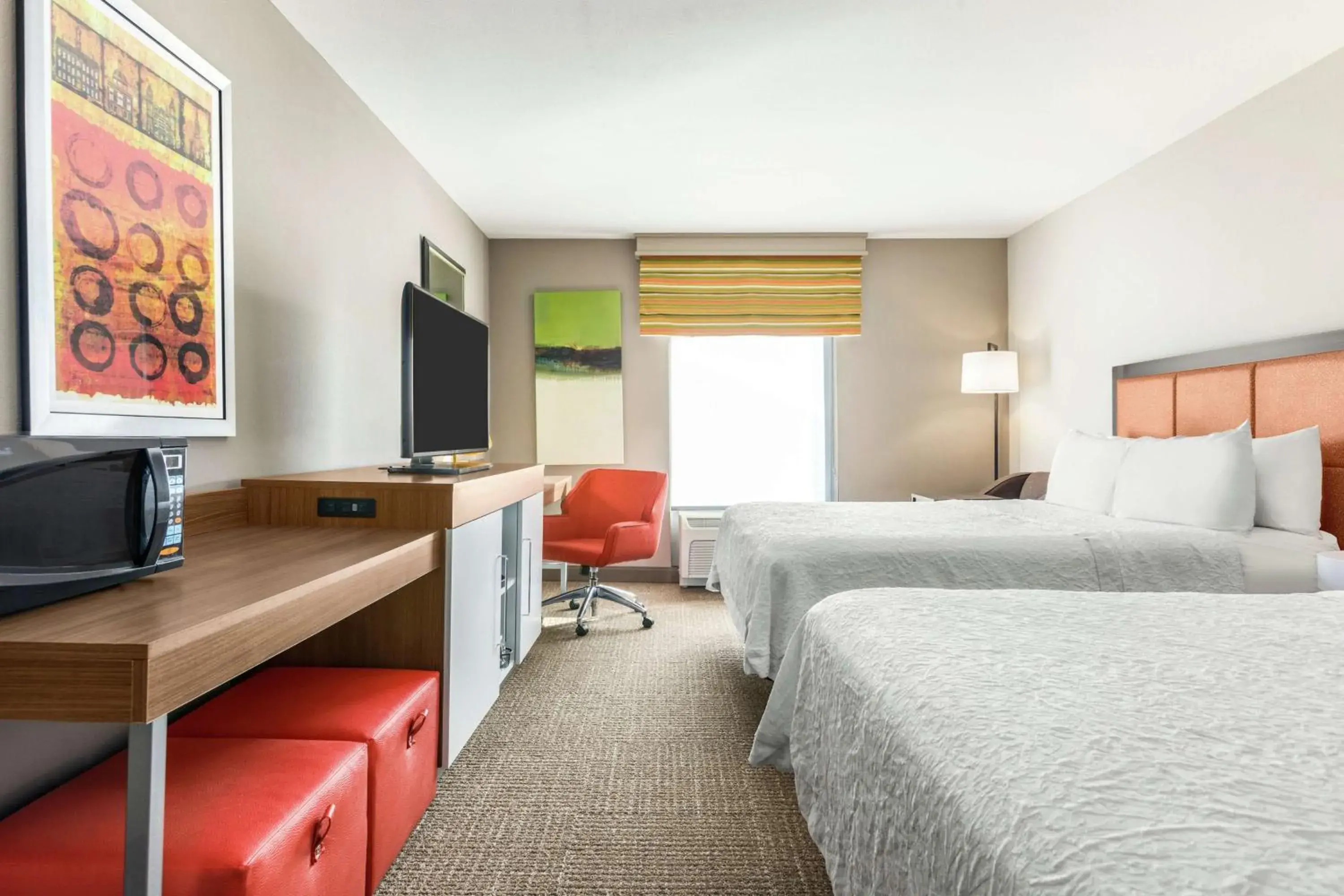 Queen Room with Two Queen Beds - Mobility Access/Non-Smoking in Hampton Inn Athens Queen Room with Two Queen Beds - Mobility Access/Non-Smoking in Hampton Inn Athens