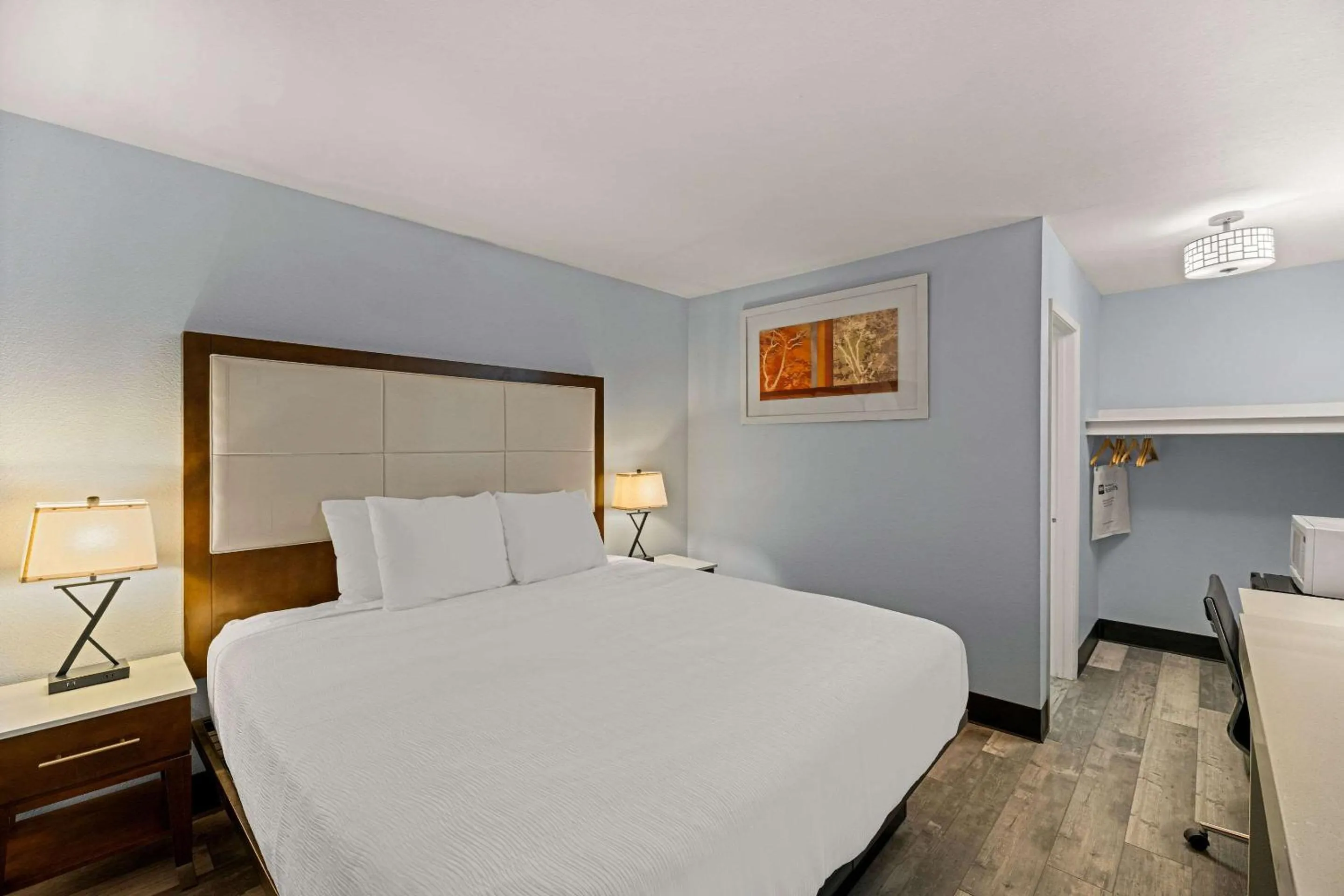 Bedroom, Bed in Rodeway Inn Midland South