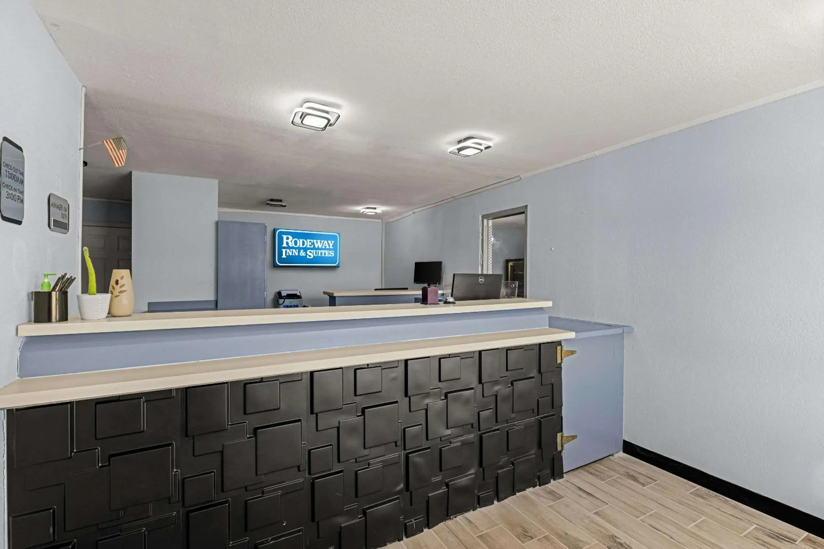 Lobby or reception in Rodeway Inn Midland South Lobby or reception in Rodeway Inn Midland South