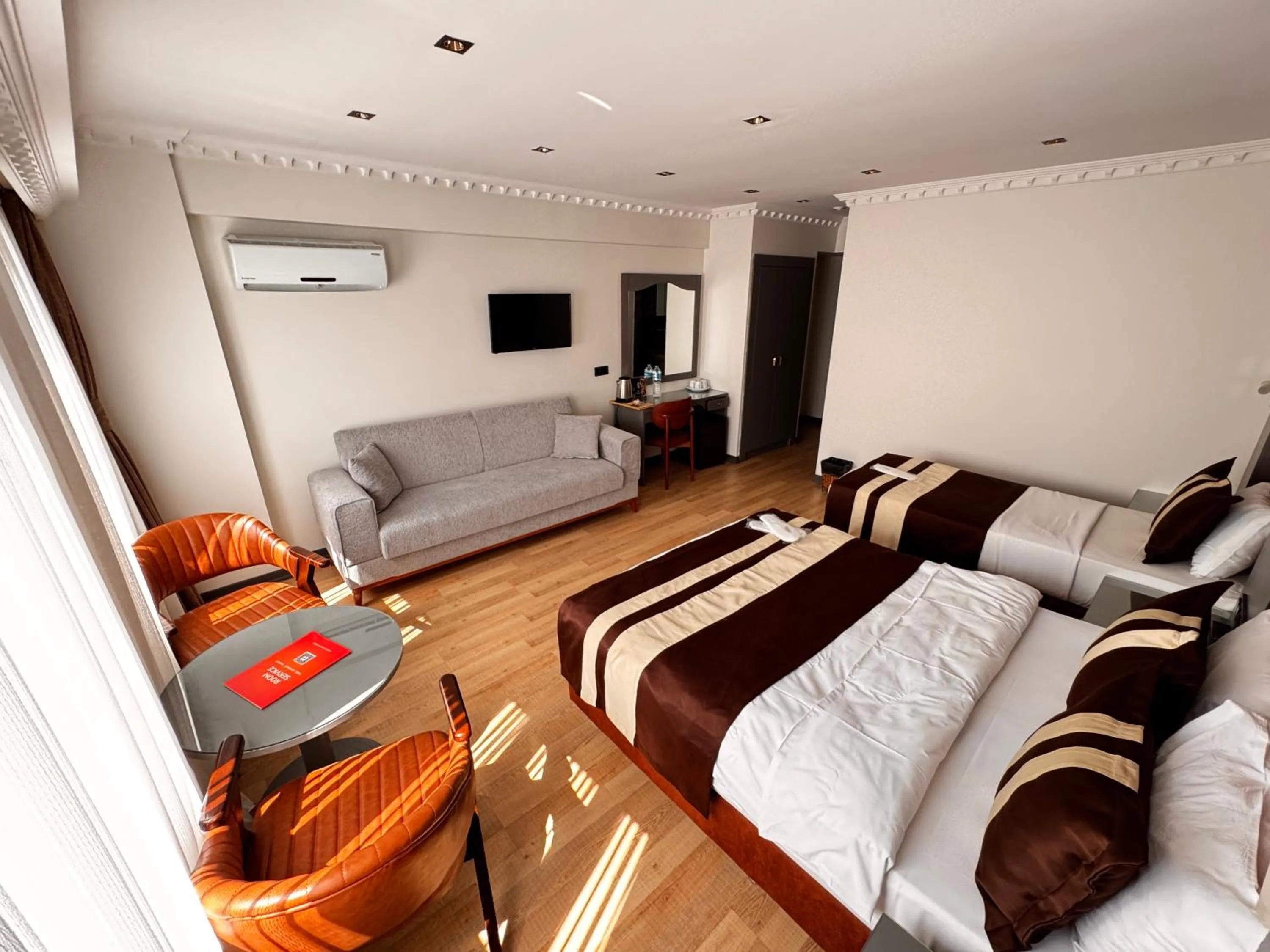 Photo of the whole room, Bed in The PeraPort Hotel