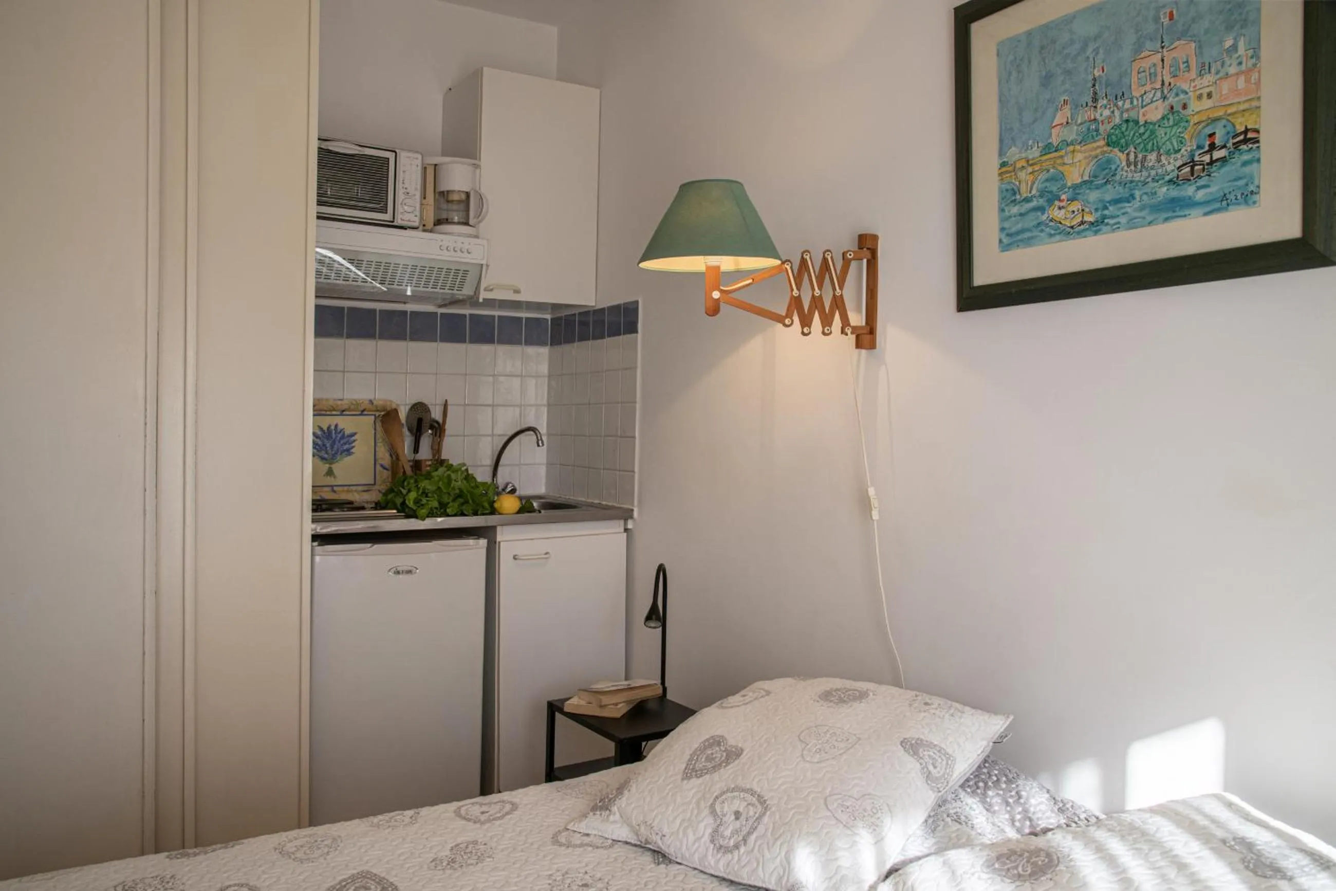 Bed in Le Mas des Gardettes