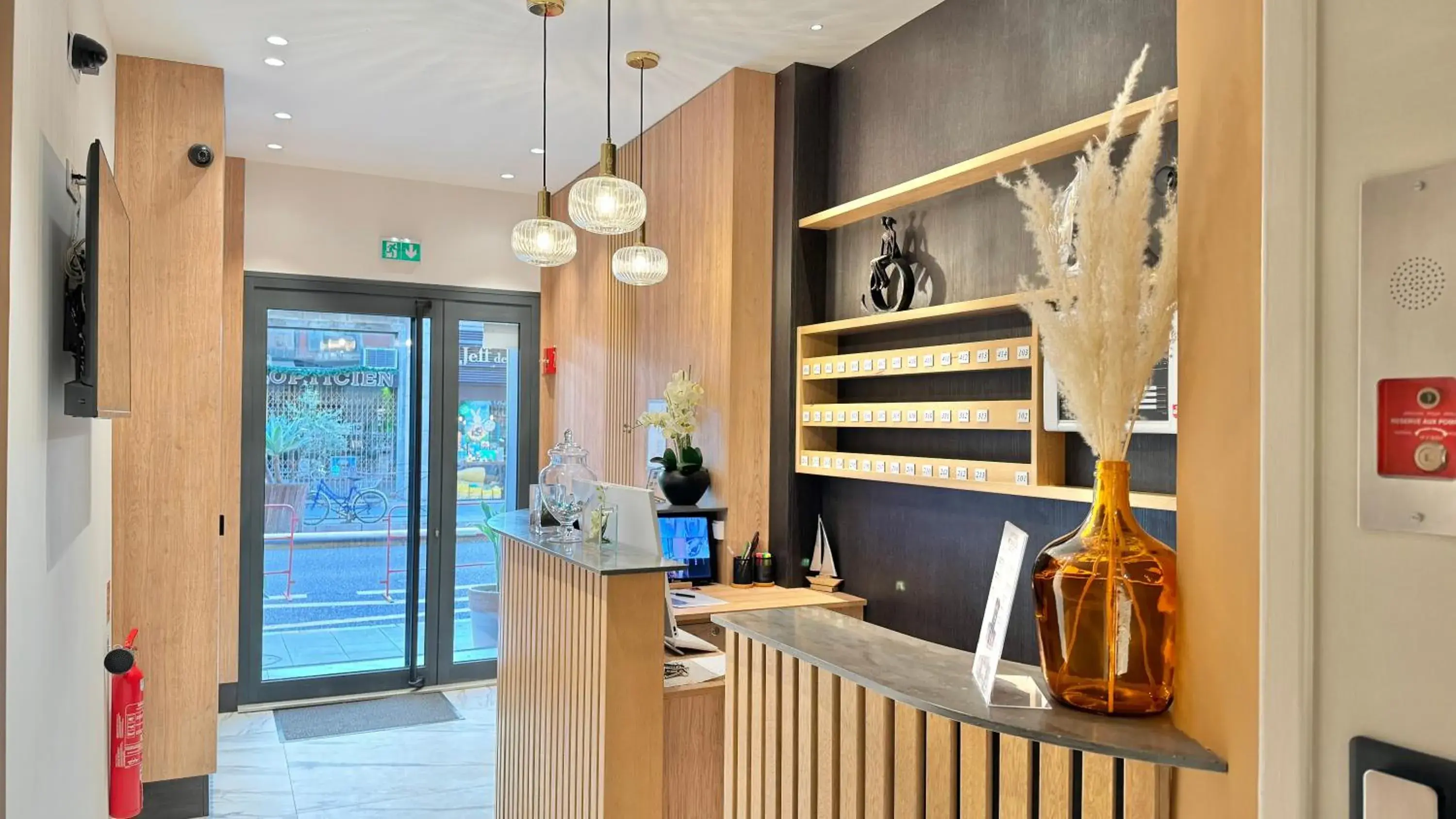 Lobby or reception in Hôtel Helvétique Lobby or reception in Hôtel Helvétique