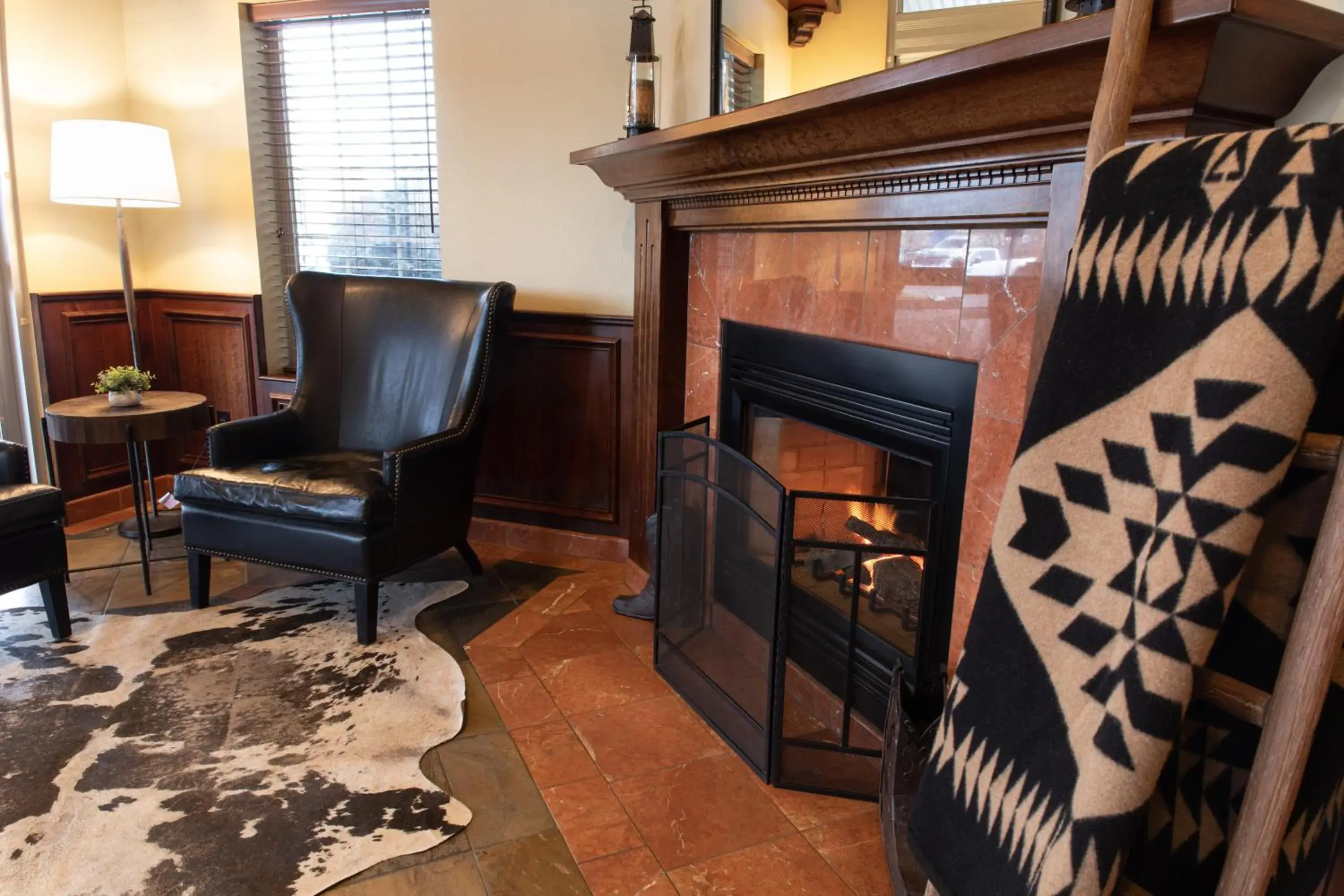 Lobby or reception in Oxford Suites Pendleton Lobby or reception in Oxford Suites Pendleton