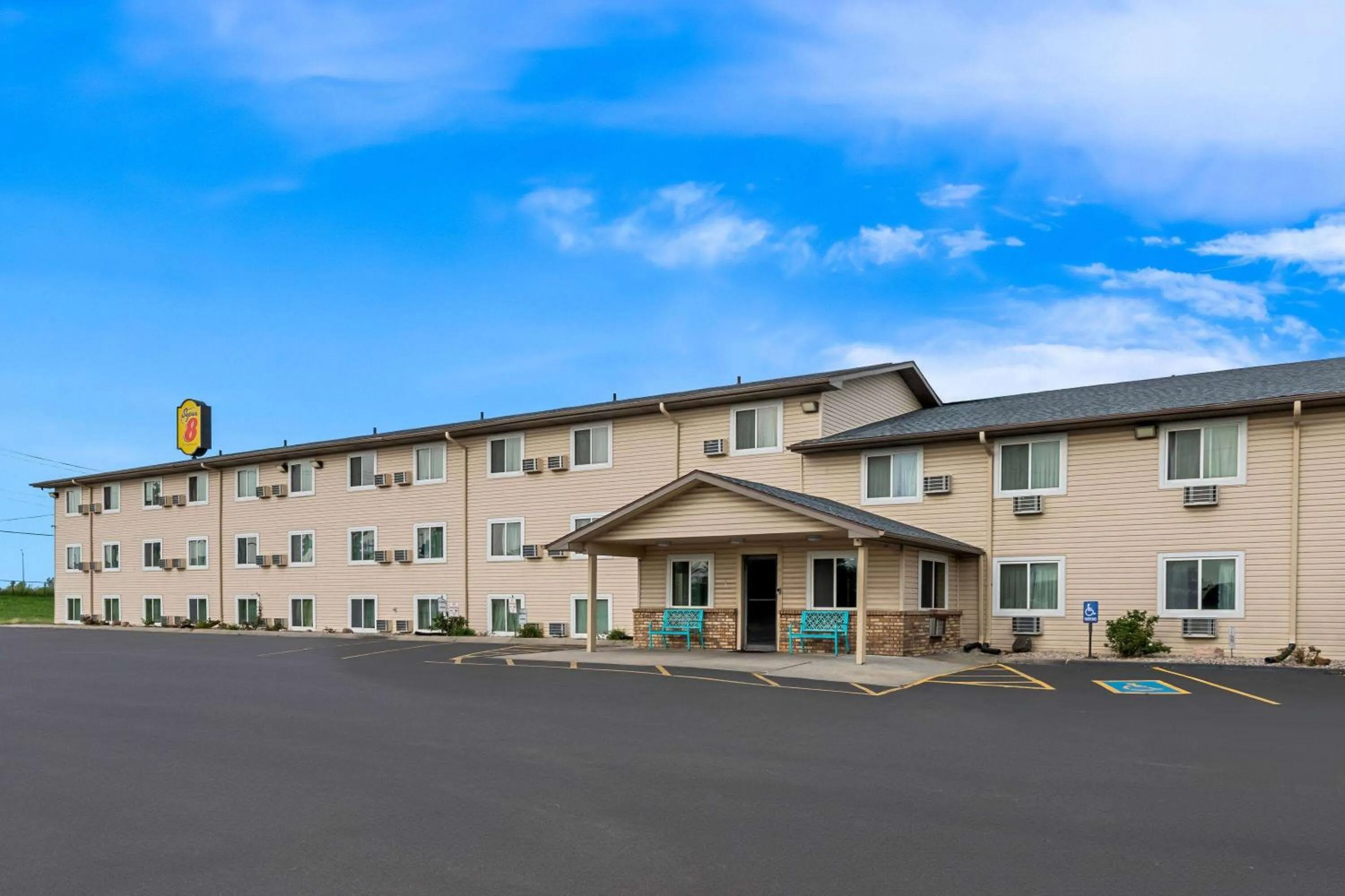 Property building in Super 8 by Wyndham Council Bluffs IA Omaha NE Area