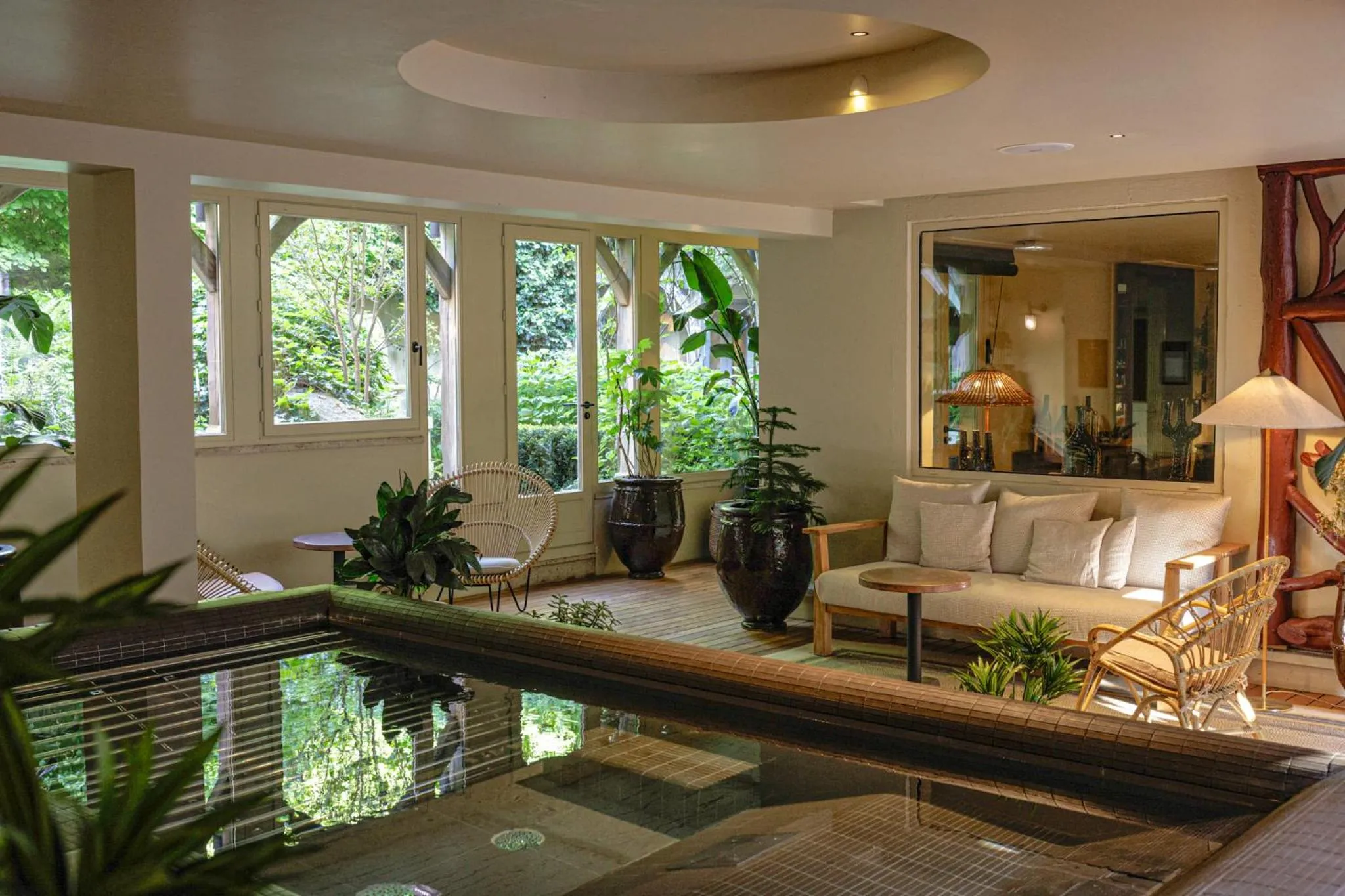 Hot Tub in Les Etangs de Corot