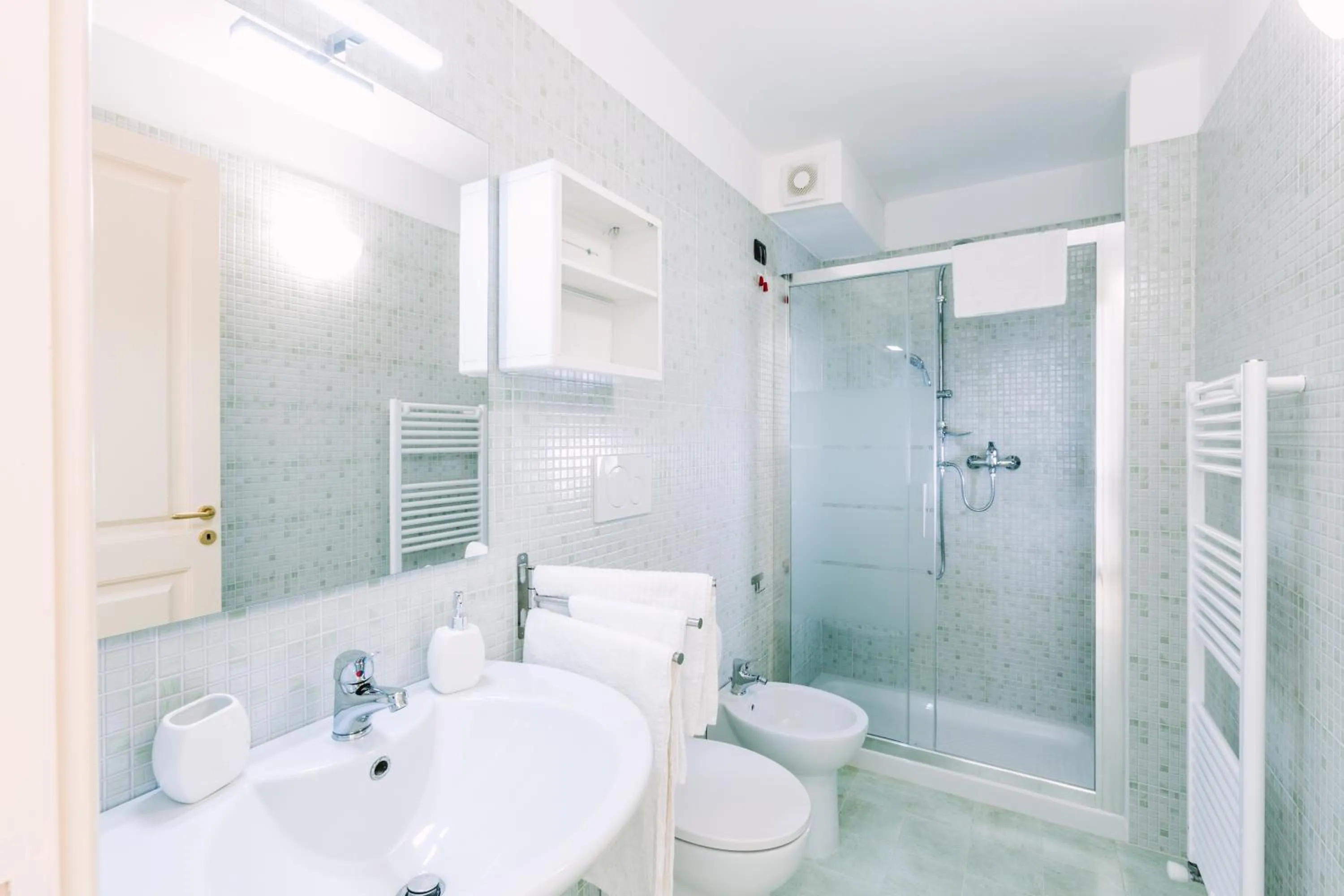 Bathroom in Pangea e Panthálassa B&B