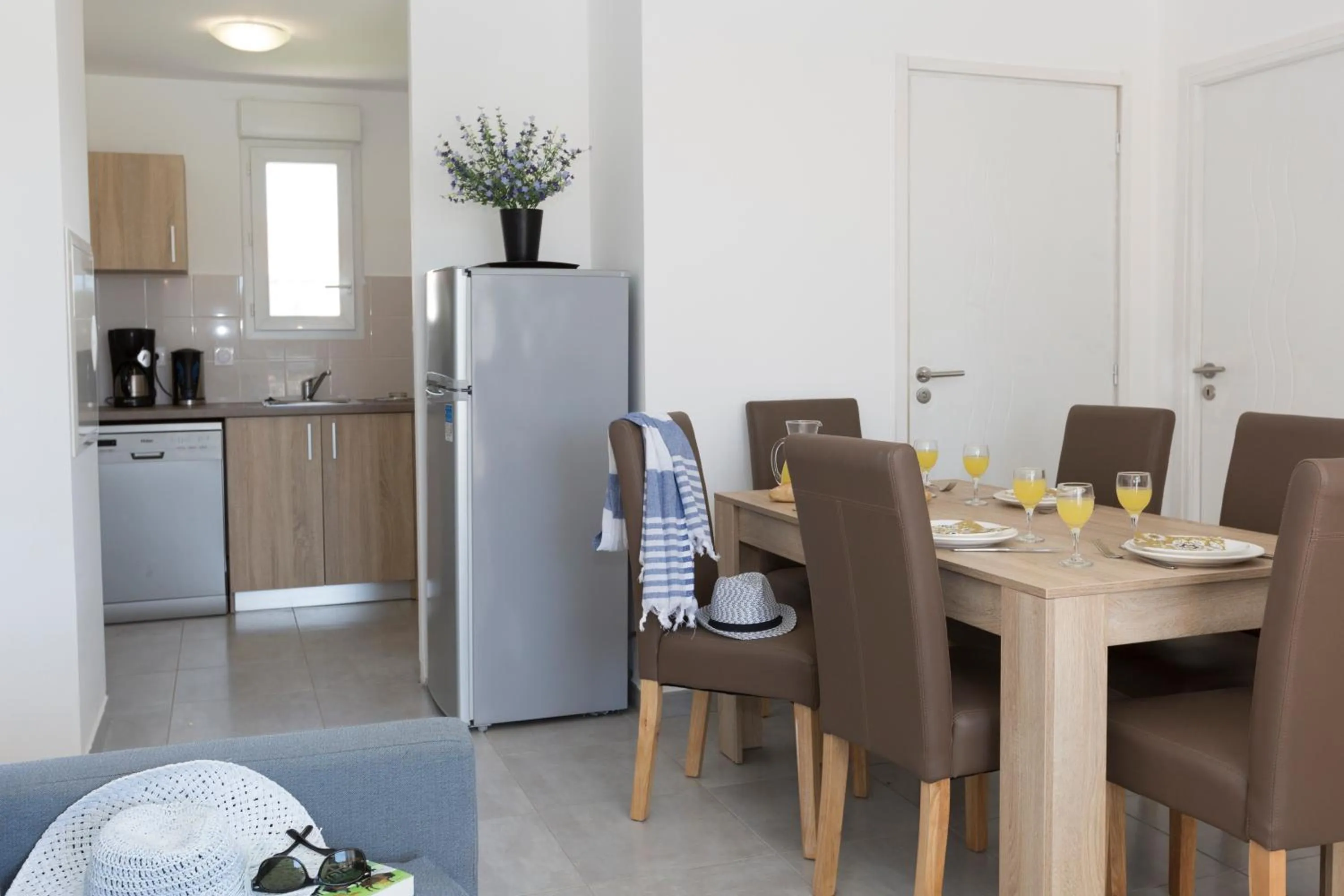 Dining area in Résidence Odalys Acqua Bella
