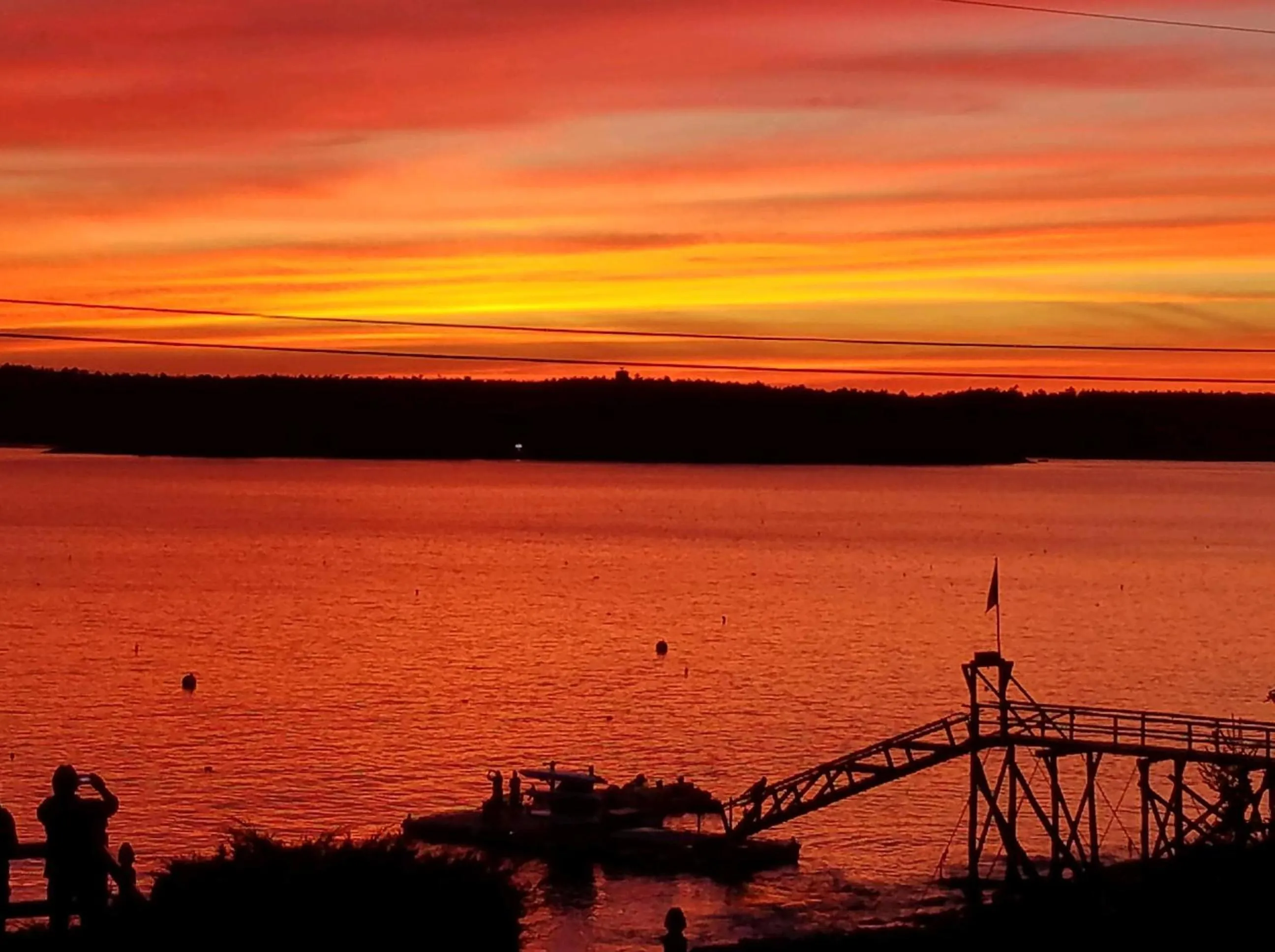 Sea view in Spruce Point Inn Resort and Spa