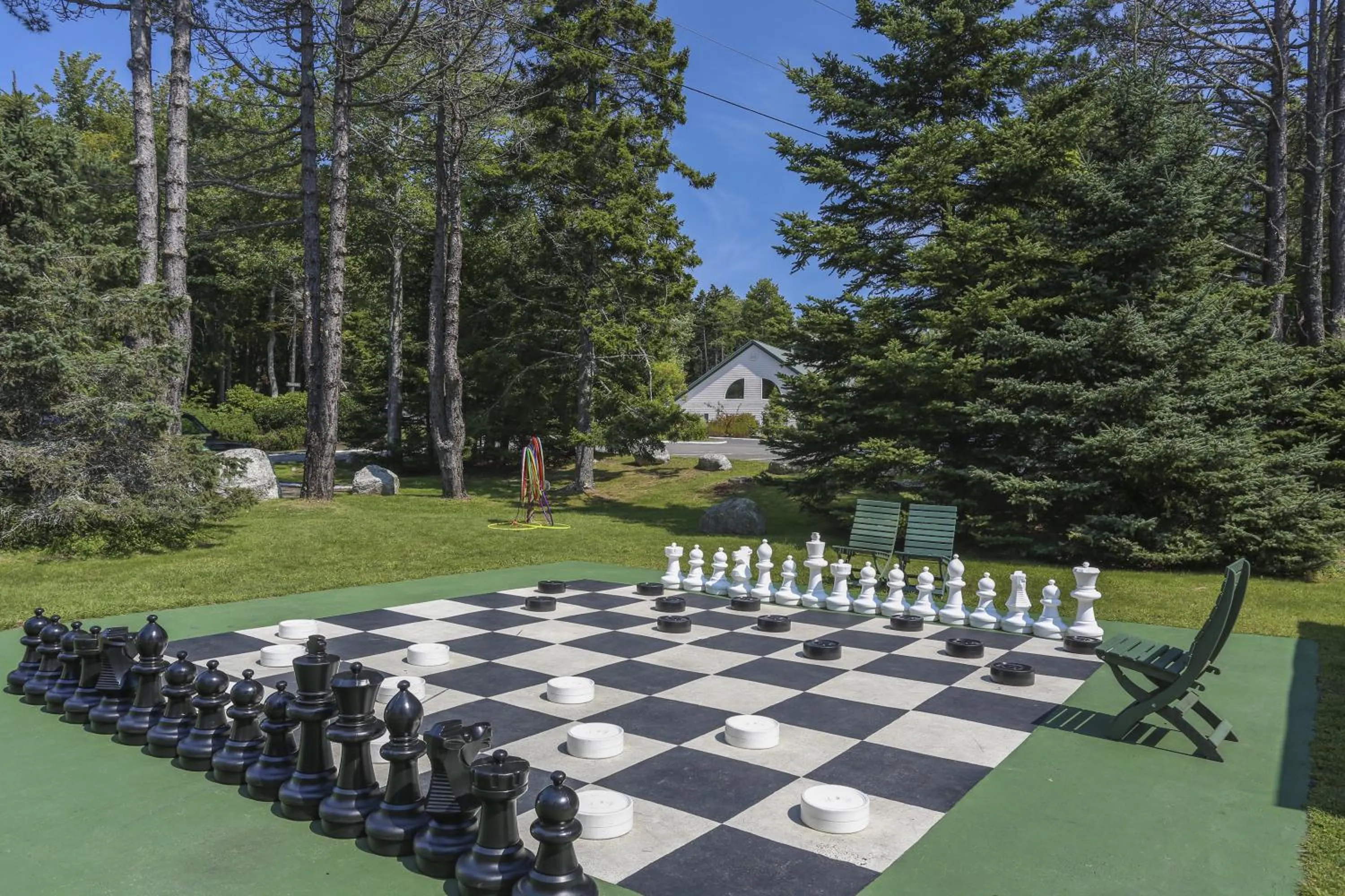 Table tennis in Spruce Point Inn Resort and Spa